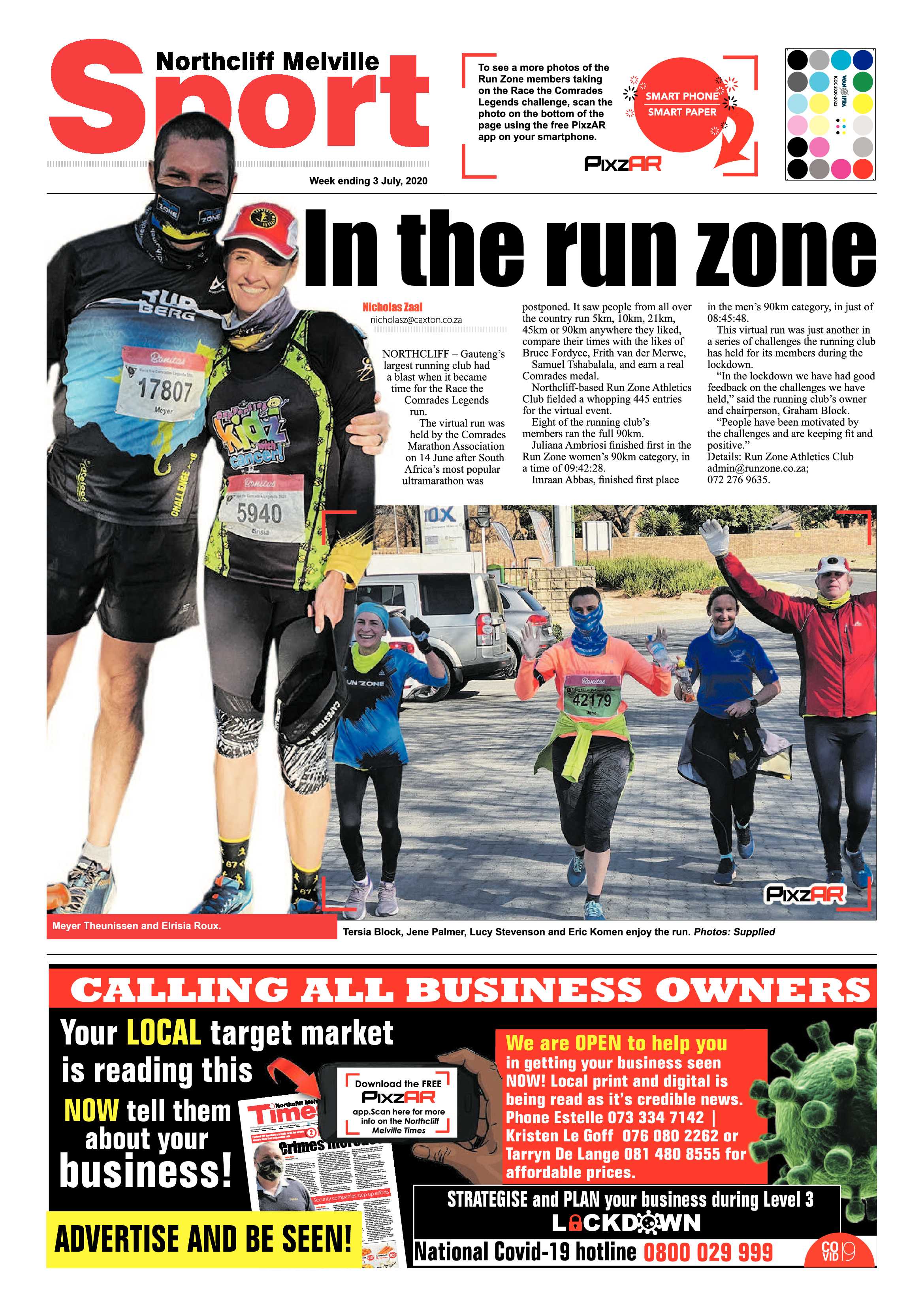 Northcliff Melville Times 3 July 2020 page 12