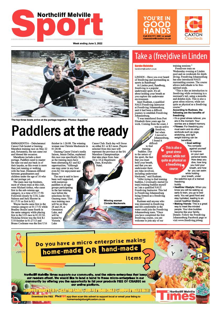 Northcliff Melville Times 03 June 2022 page 8