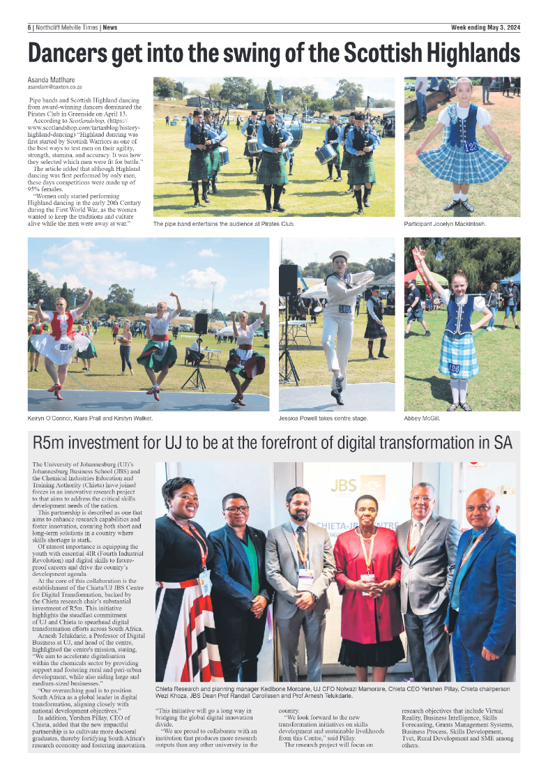 Northcliff Melville Times 03 May 2024 page 6