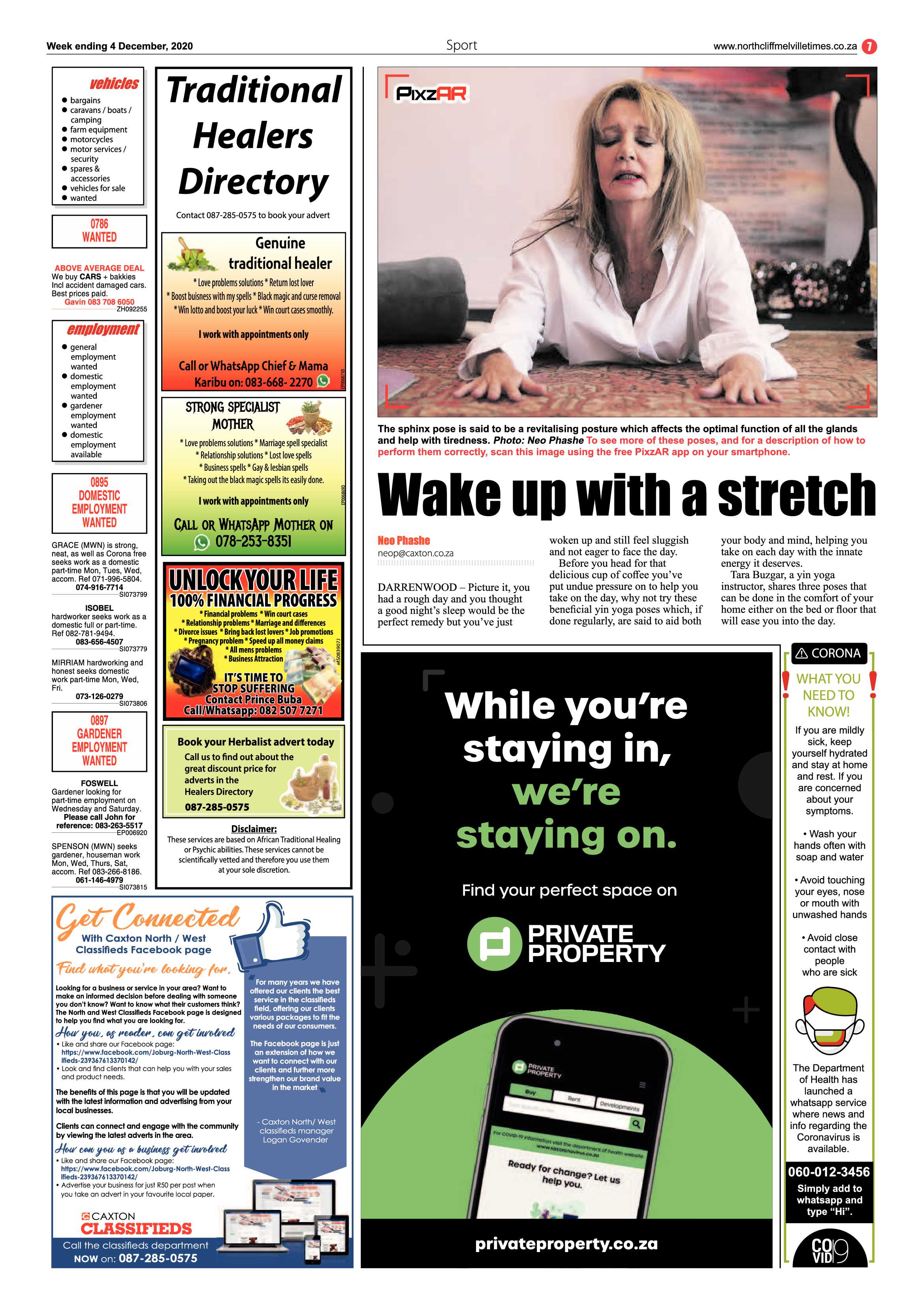 Northcliff Melville Times 04 December 2020 page 7