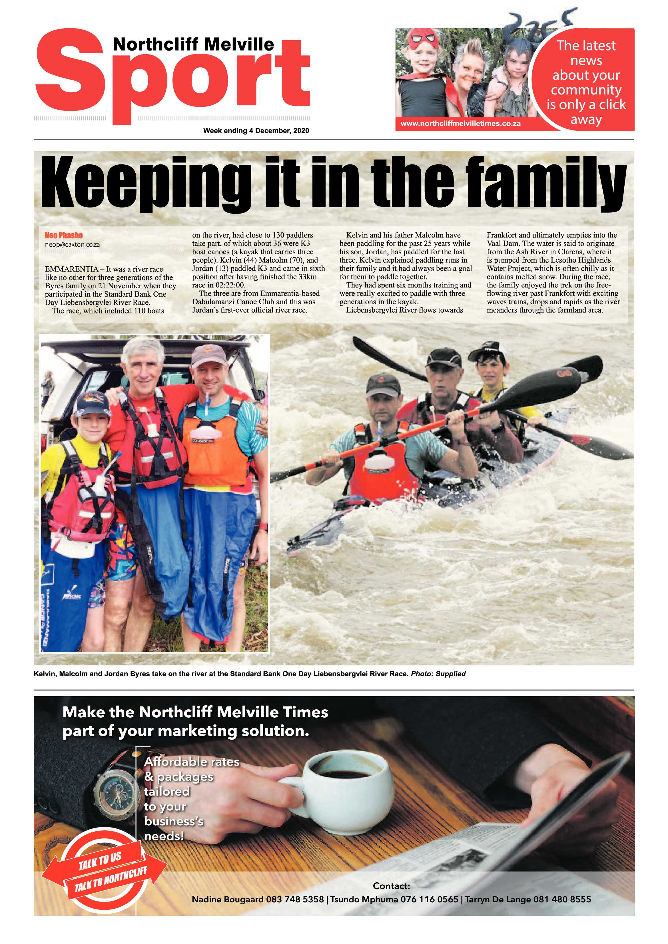 Northcliff Melville Times 04 December 2020 page 8