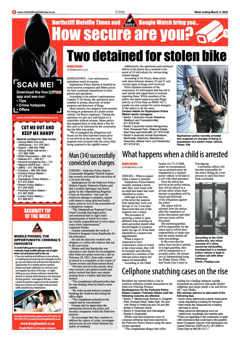 Northcliff Melville Times 04 March 2022 page 2