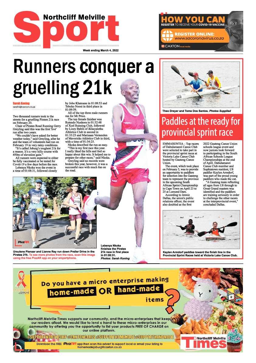 Northcliff Melville Times 04 March 2022 page 8