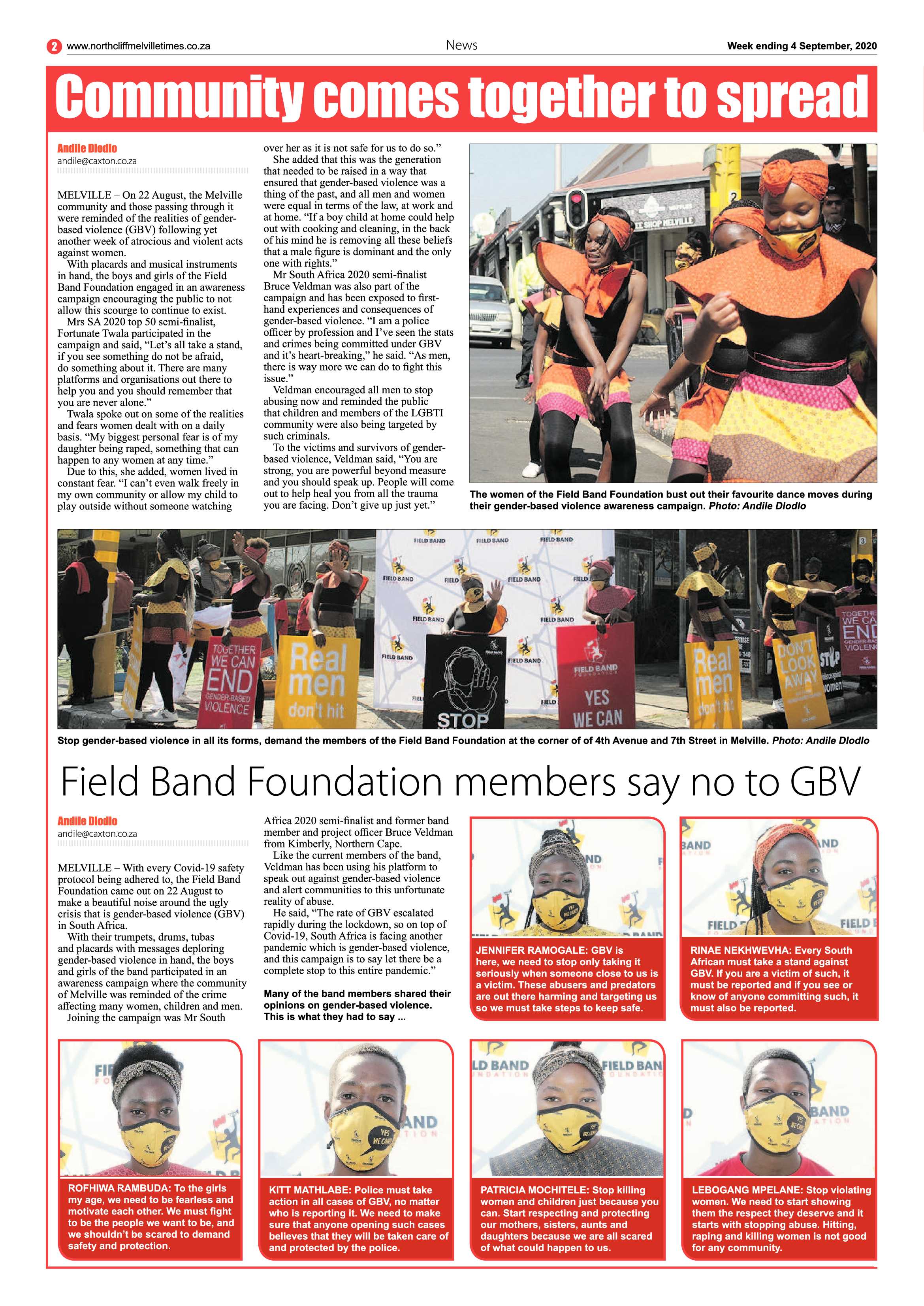 Northcliff Melville Times 04 September 2020 page 2