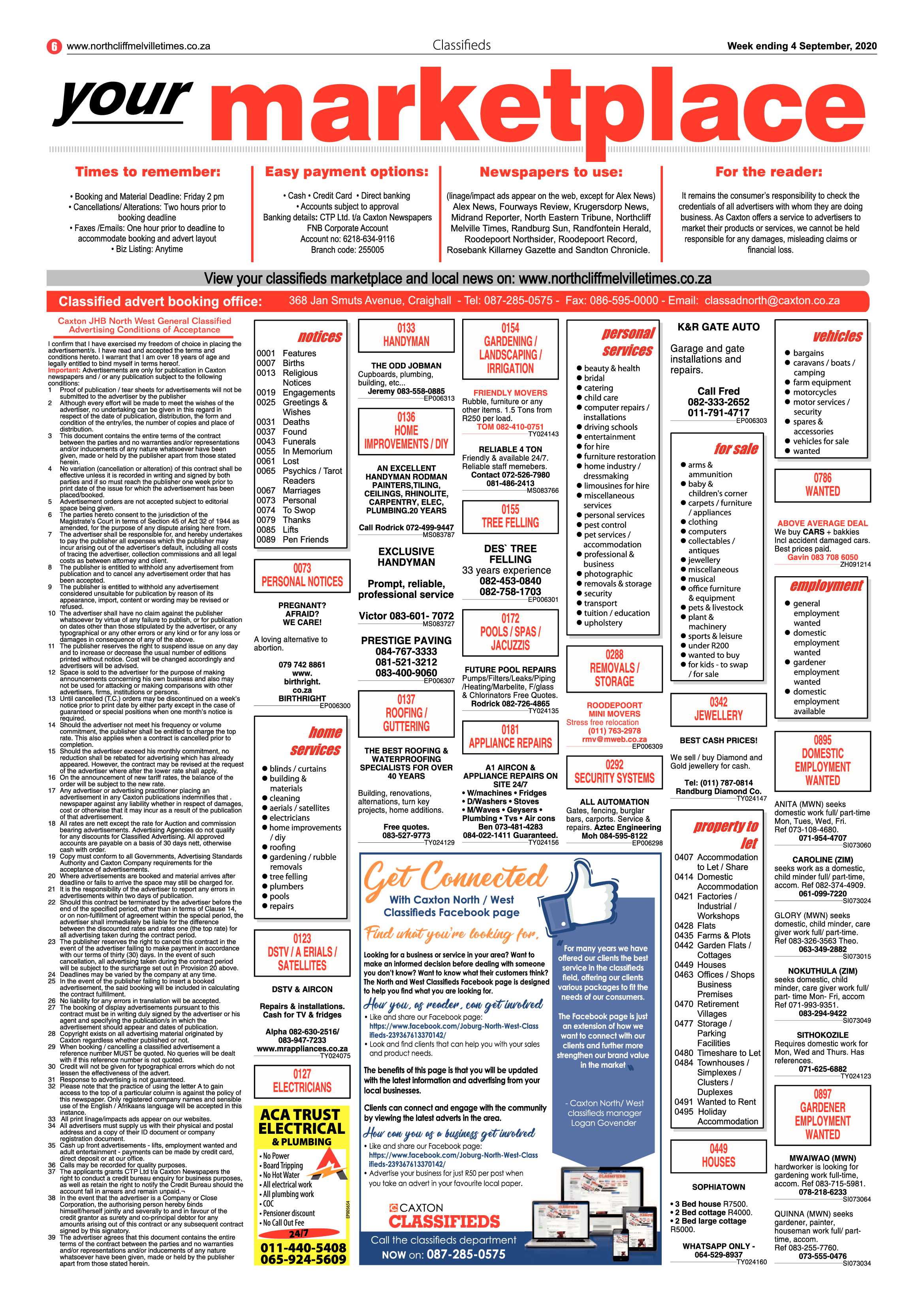 Northcliff Melville Times 04 September 2020 page 6