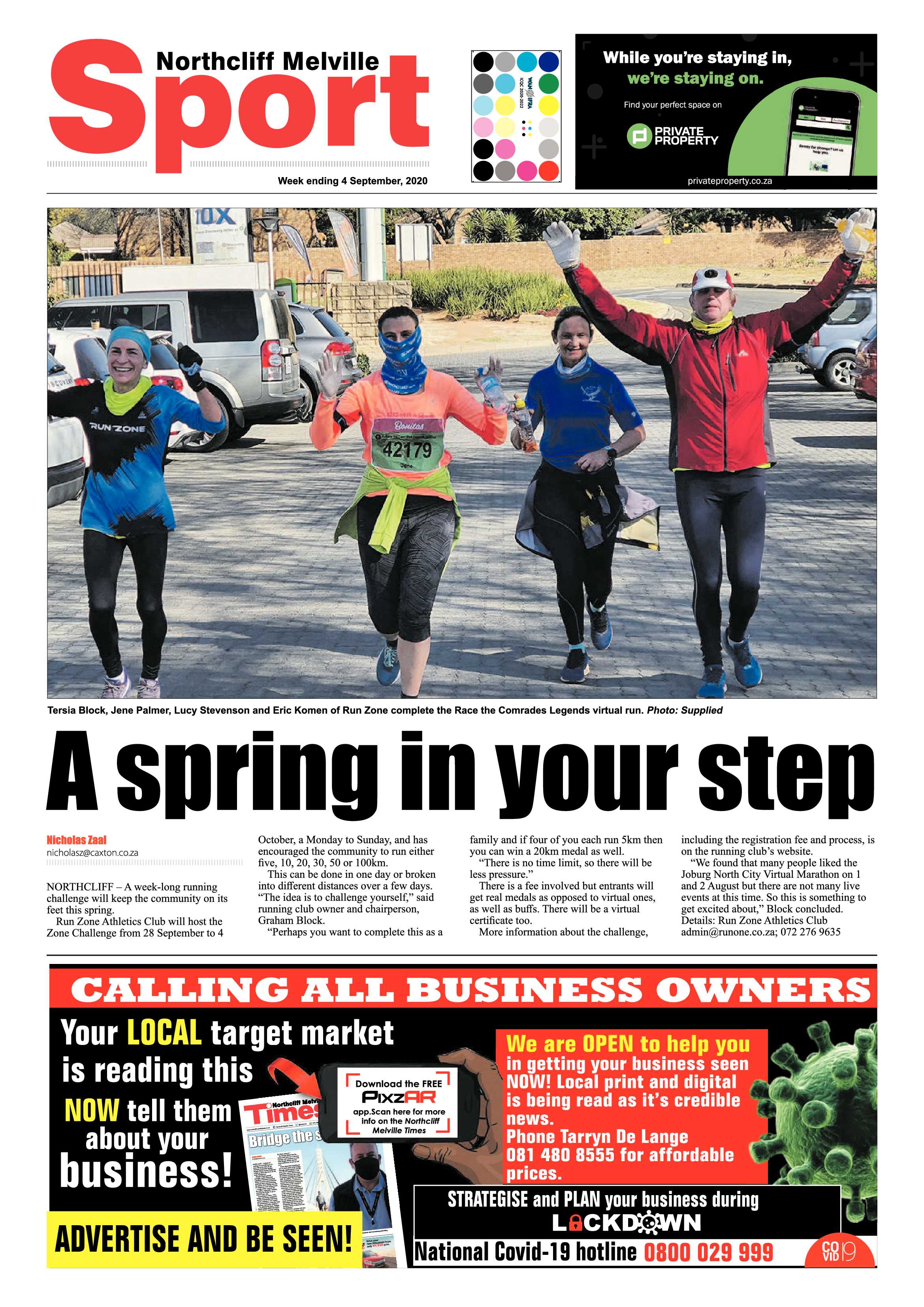 Northcliff Melville Times 04 September 2020 page 8