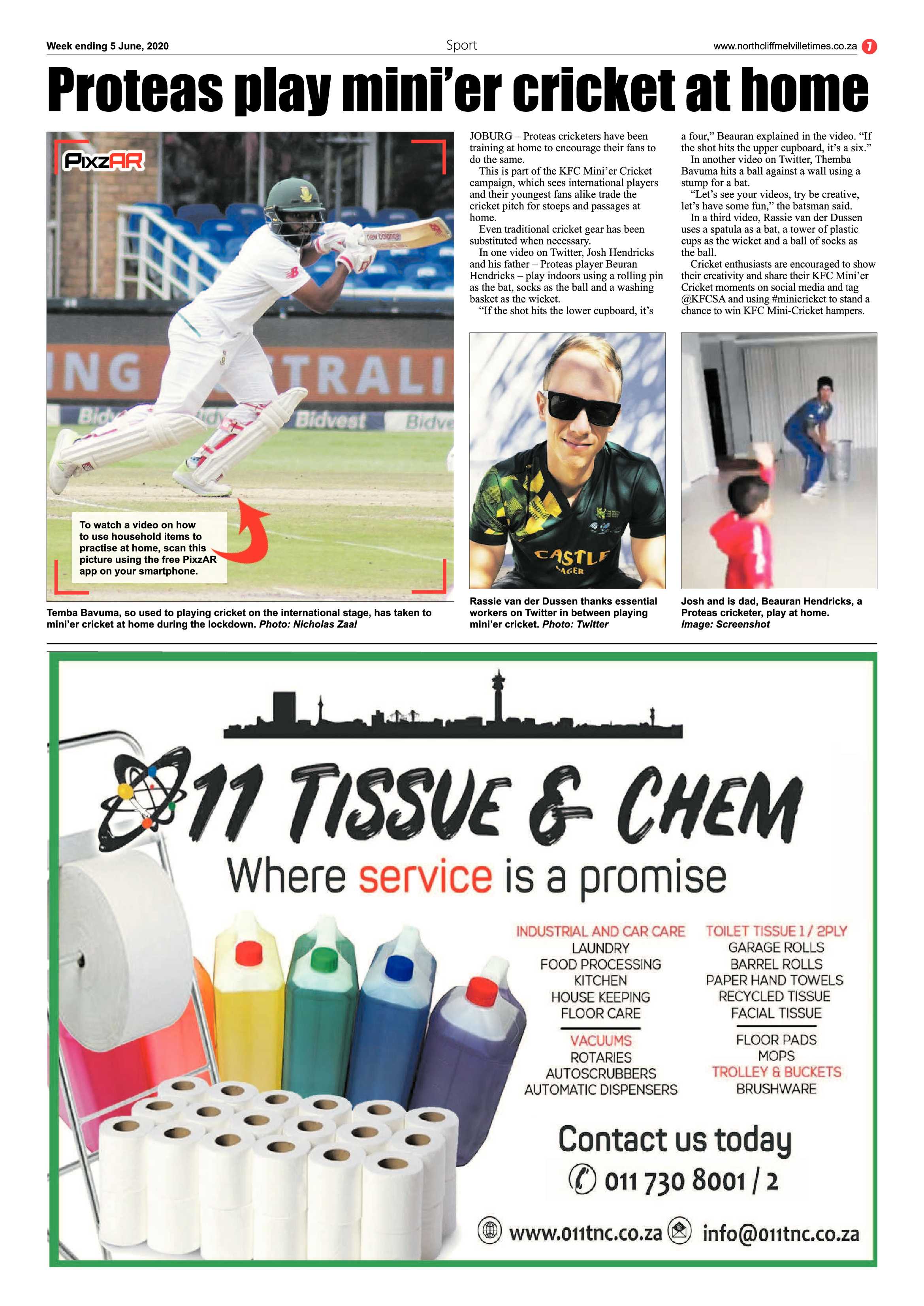 Northcliff Melville Times 05 June 2020 page 7