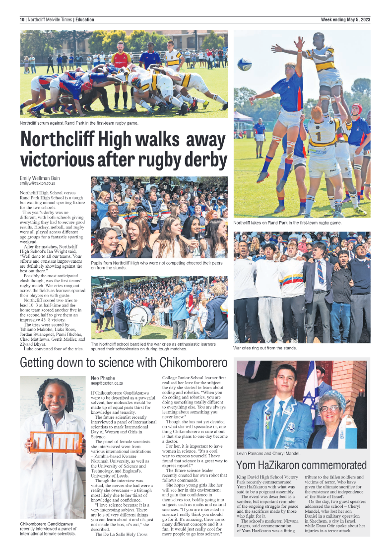 Northcliff Melville Times 05 May page 10