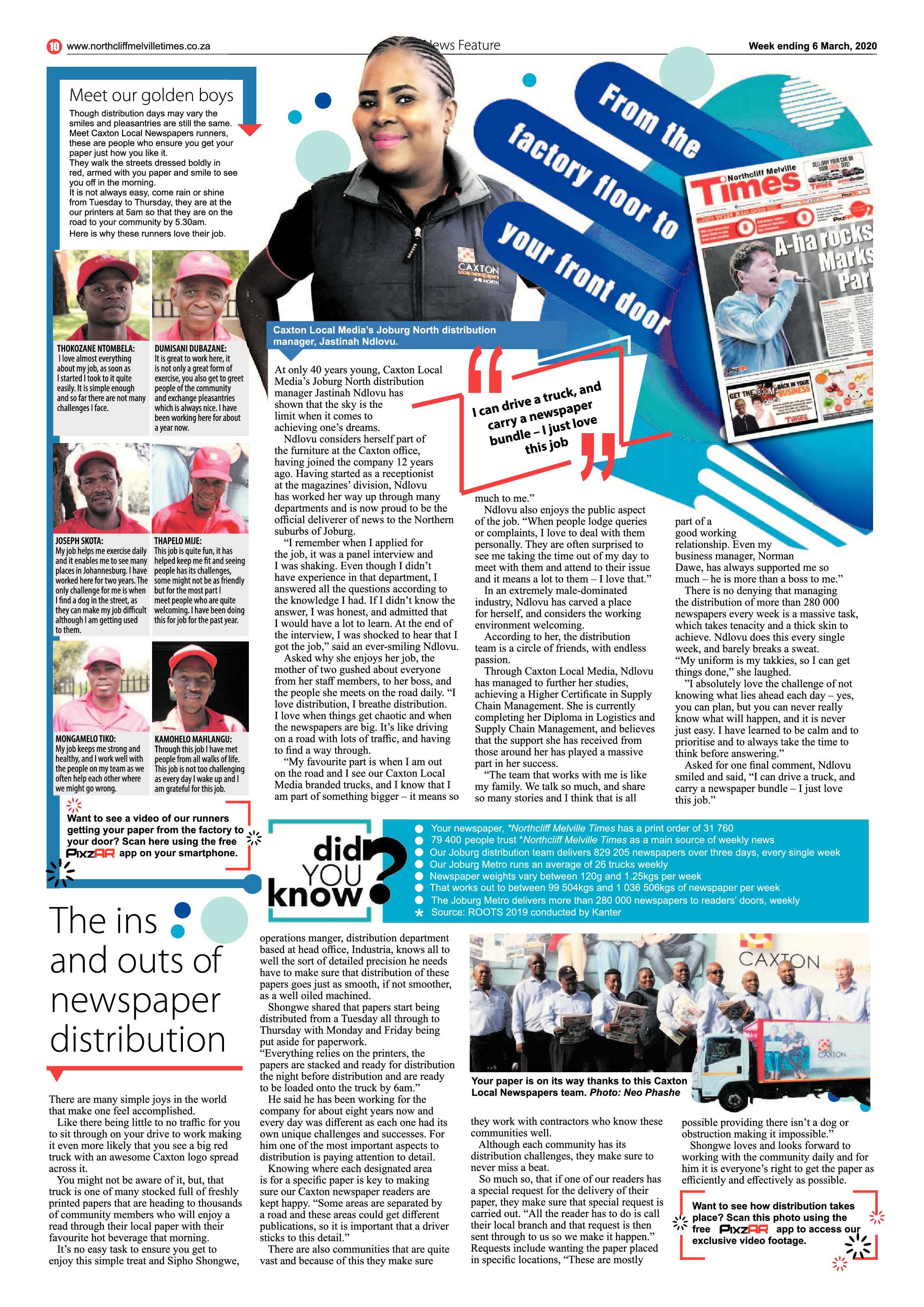 Northcliff Melville Times 06 March 2020 page 10