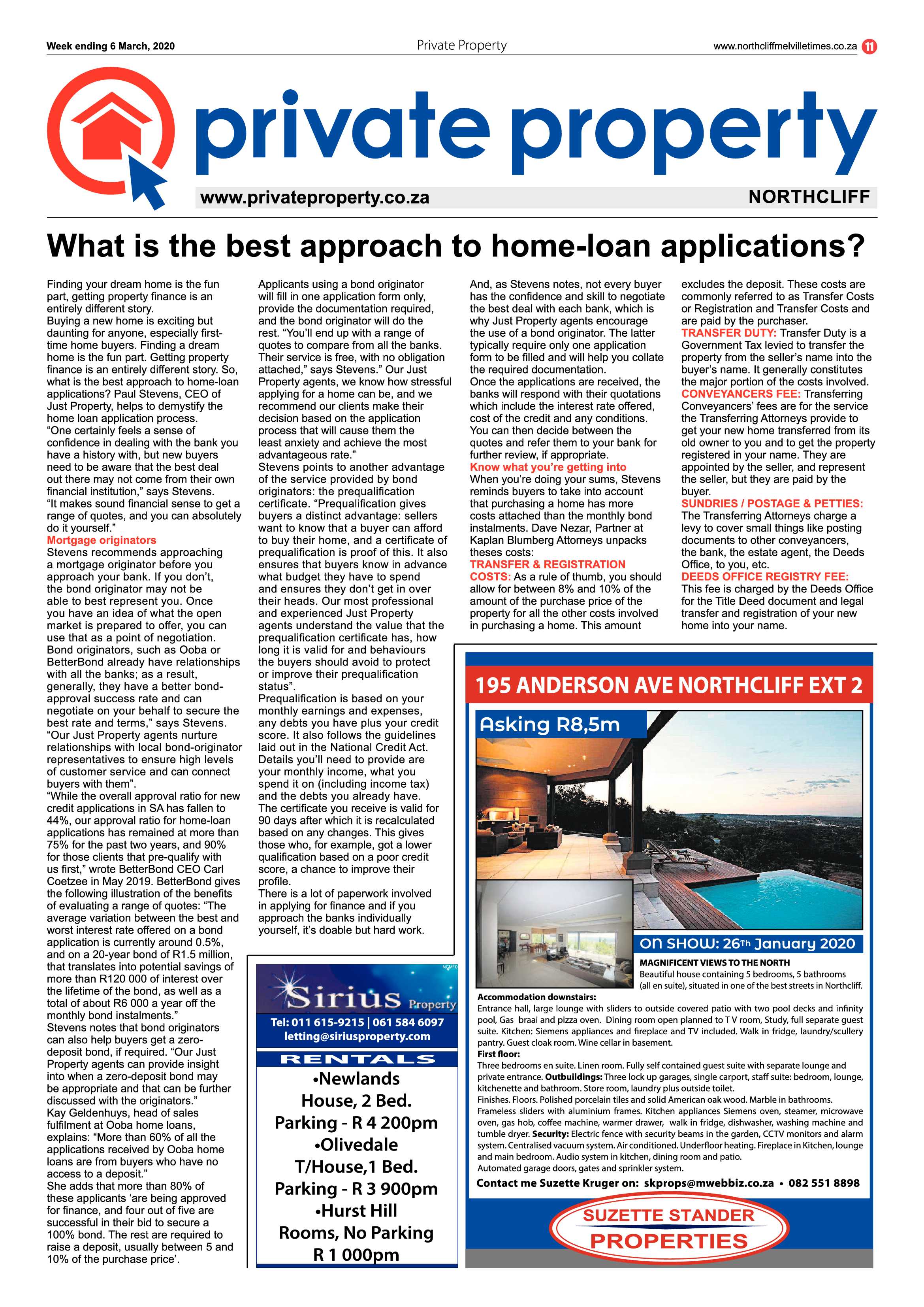 Northcliff Melville Times 06 March 2020 page 11