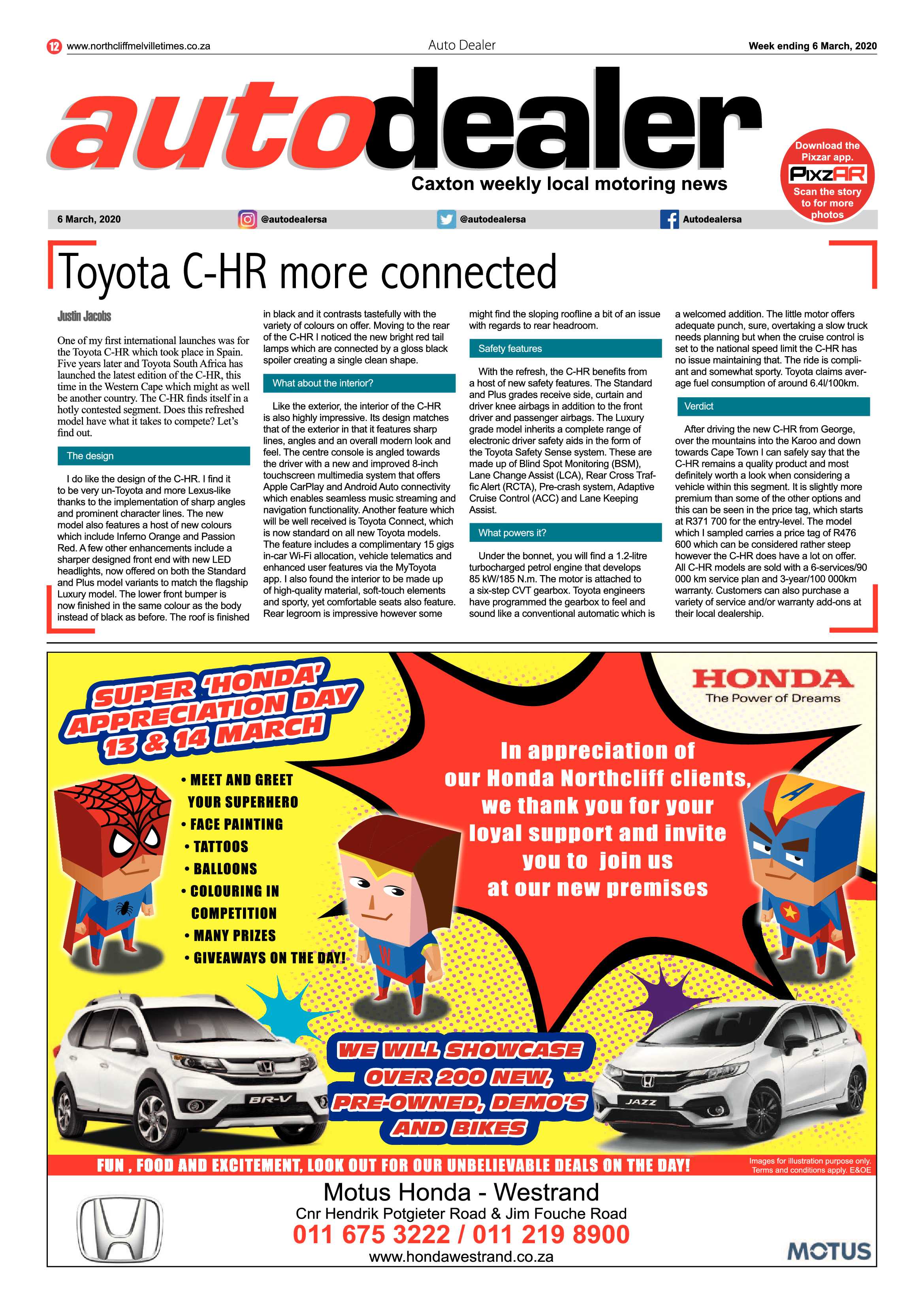 Northcliff Melville Times 06 March 2020 page 12