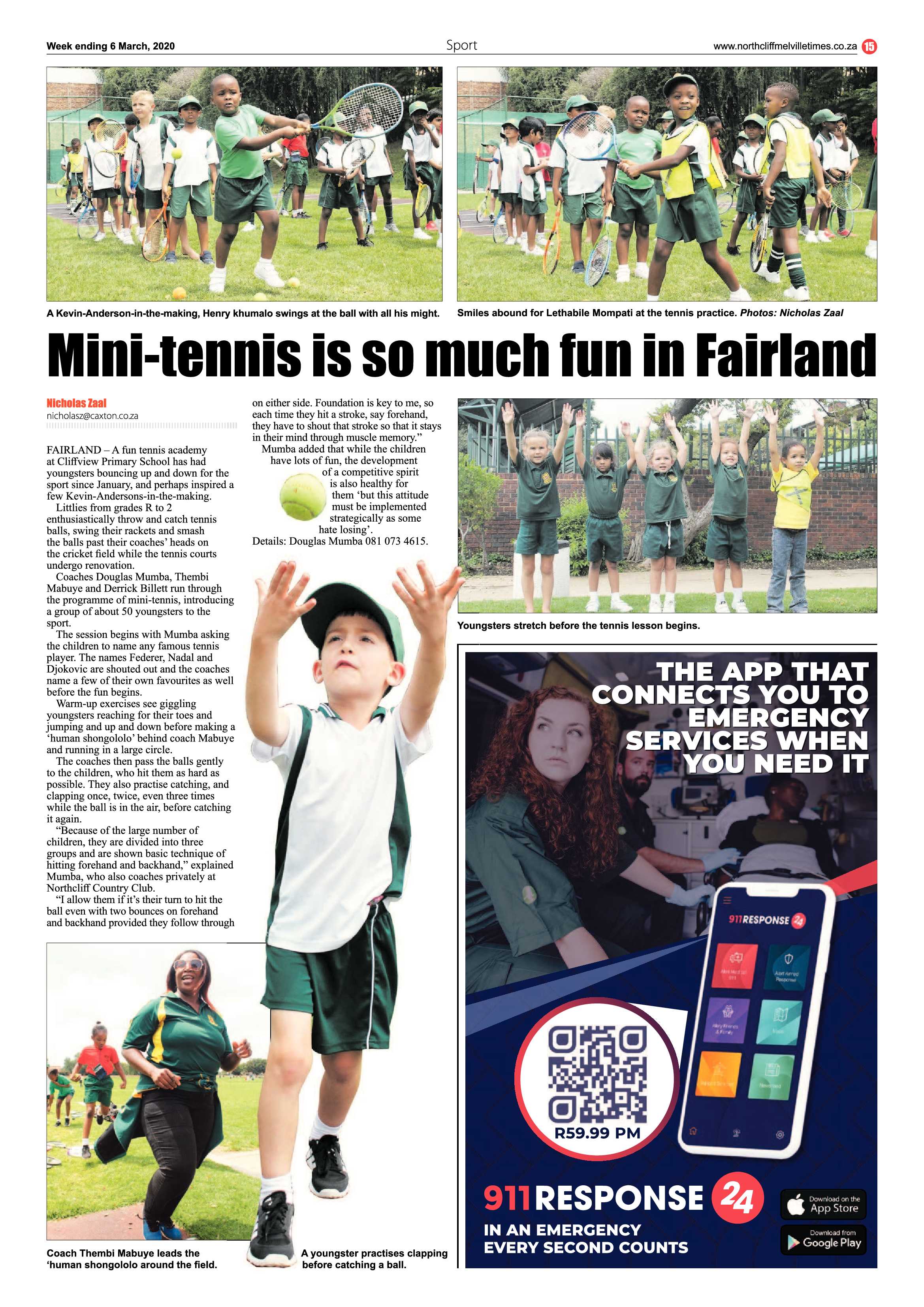 Northcliff Melville Times 06 March 2020 page 15