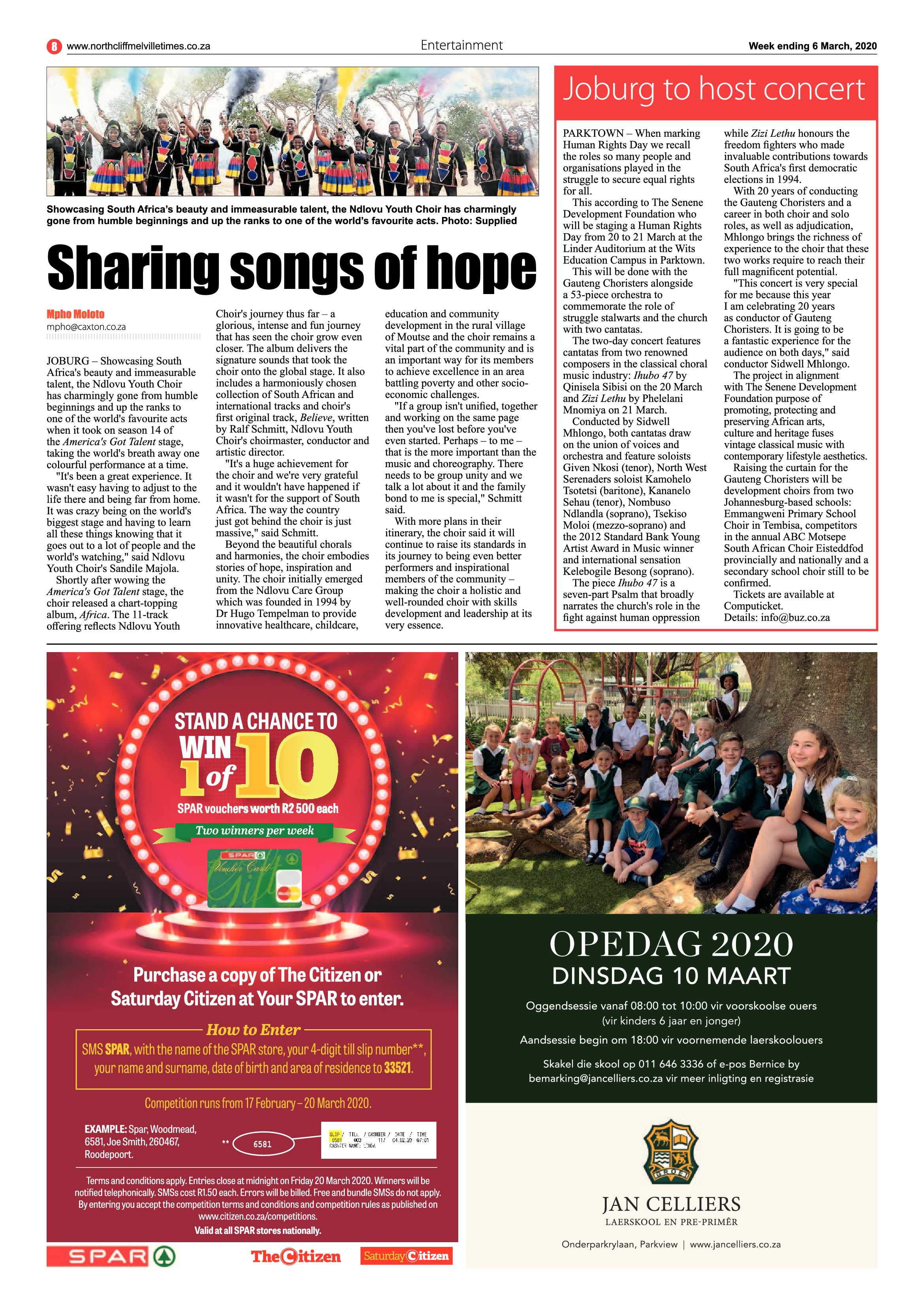 Northcliff Melville Times 06 March 2020 page 8