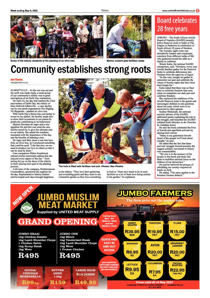 Northcliff Melville Times 06 May 2022 page 3