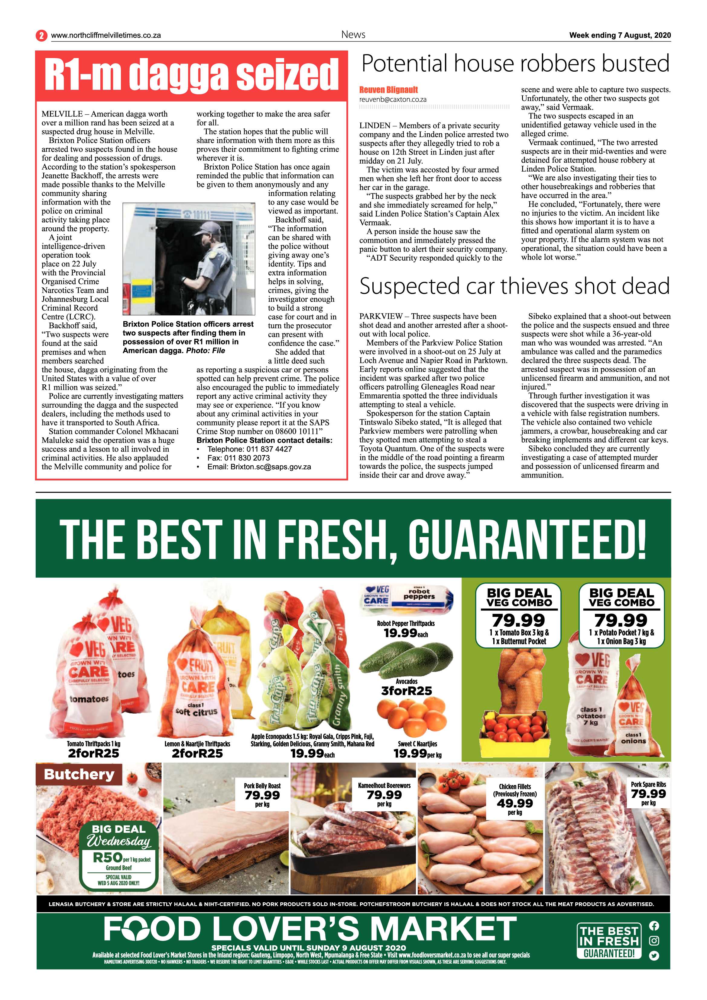 Northcliff Melville Times 07 August 2020 page 2