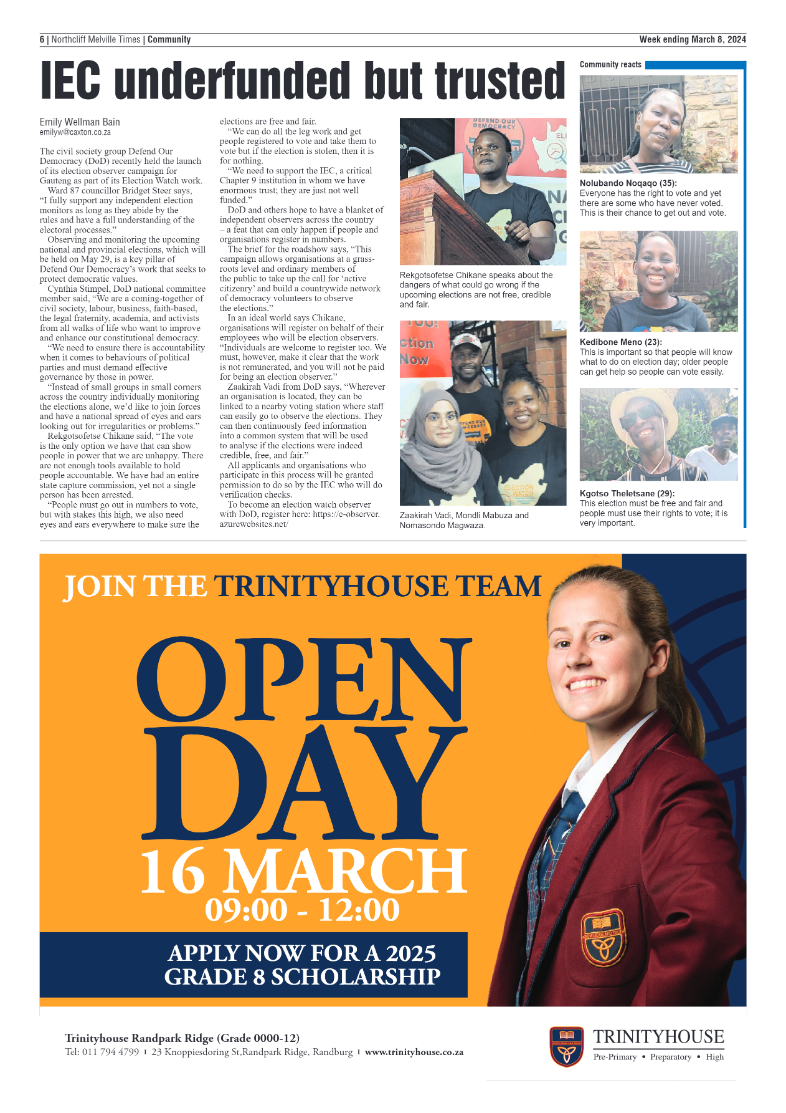 Northcliff Melville Times 08 March 2024 page 6