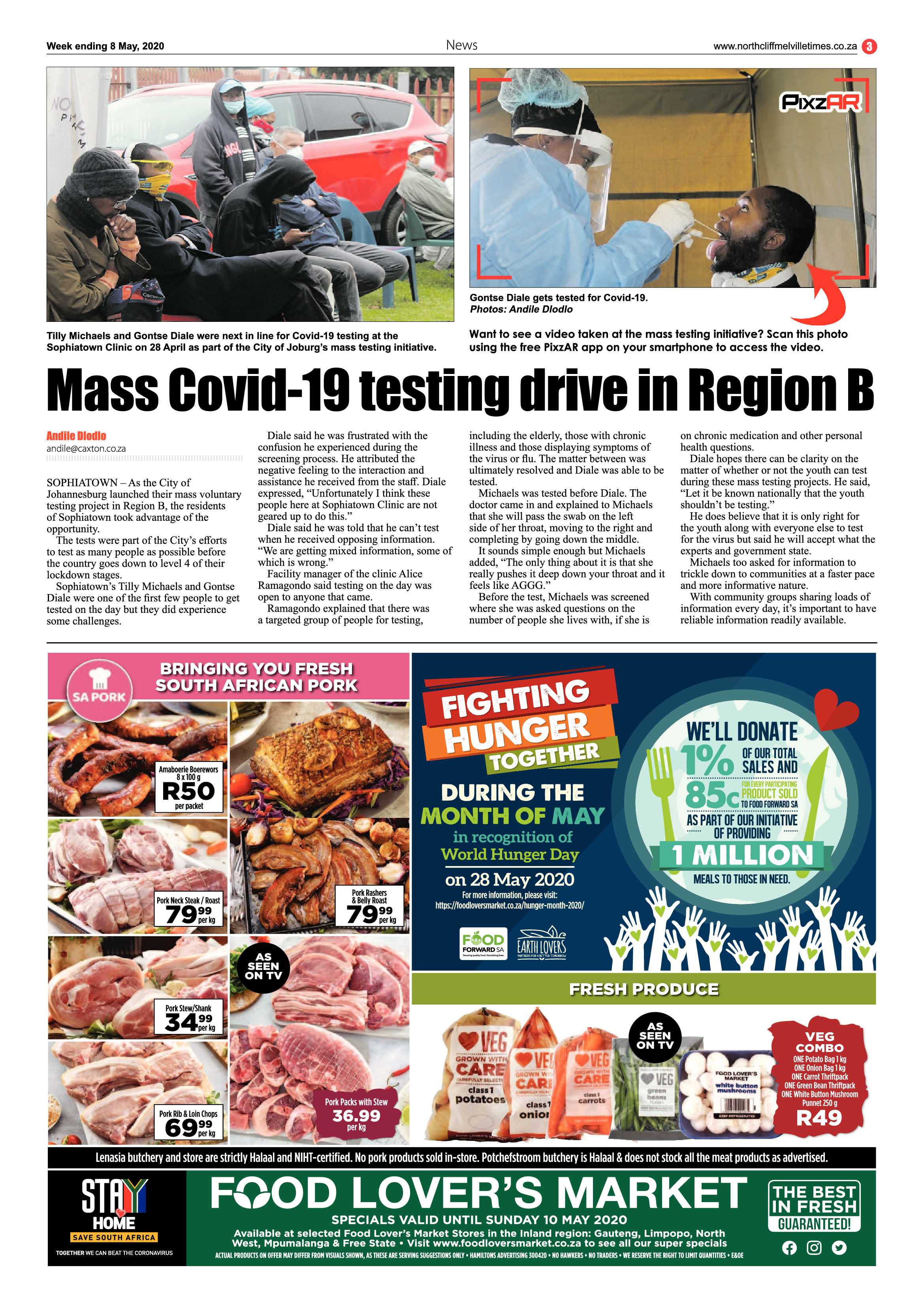 Northcliff Melville Times 08 May 2020 page 3