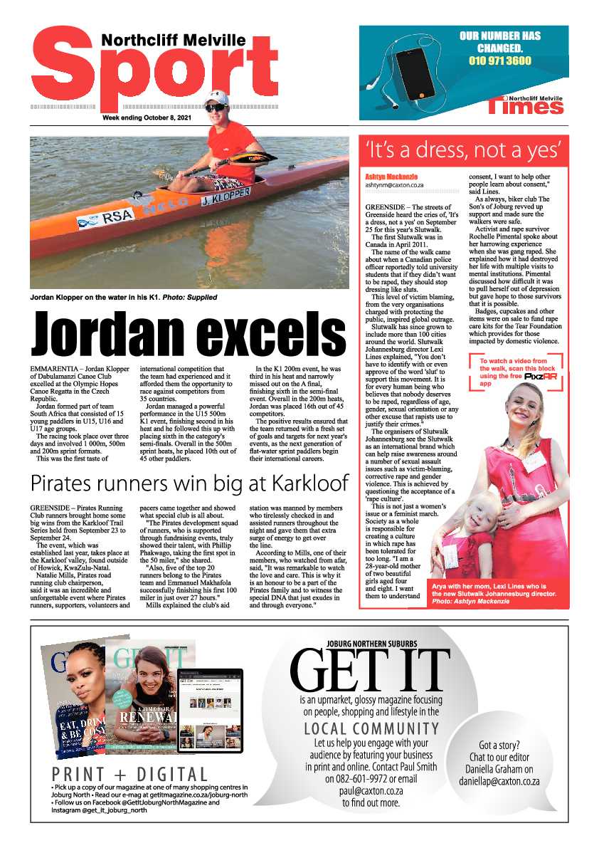 Northcliff Melville Times 08 October 2021 page 8