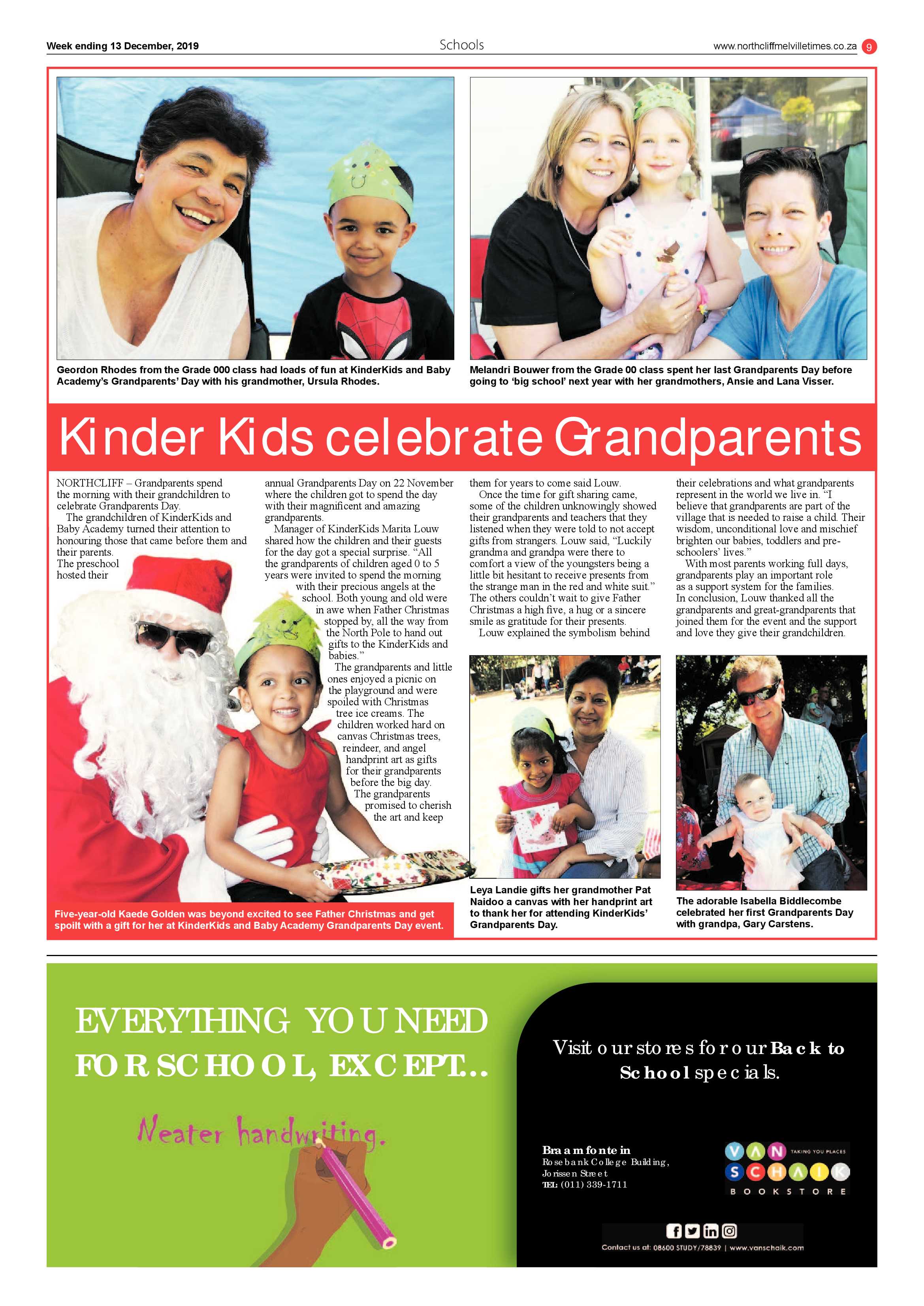 Northcliff Melville Times 09 December 2019 page 9