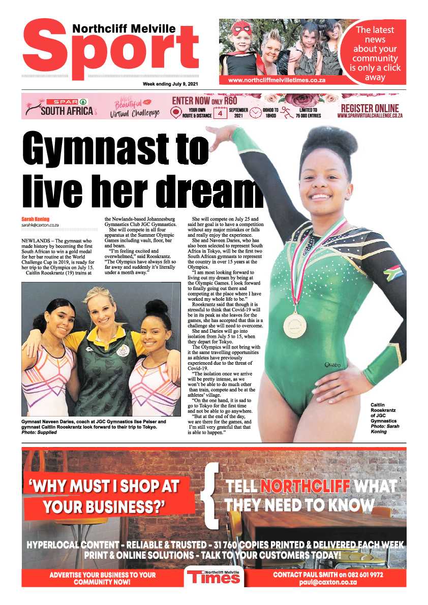 Northcliff Melville Times 09 July 2021 page 8