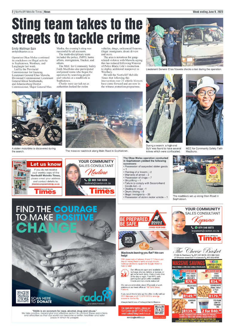 Northcliff Melville Times 09 June 2023 page 2