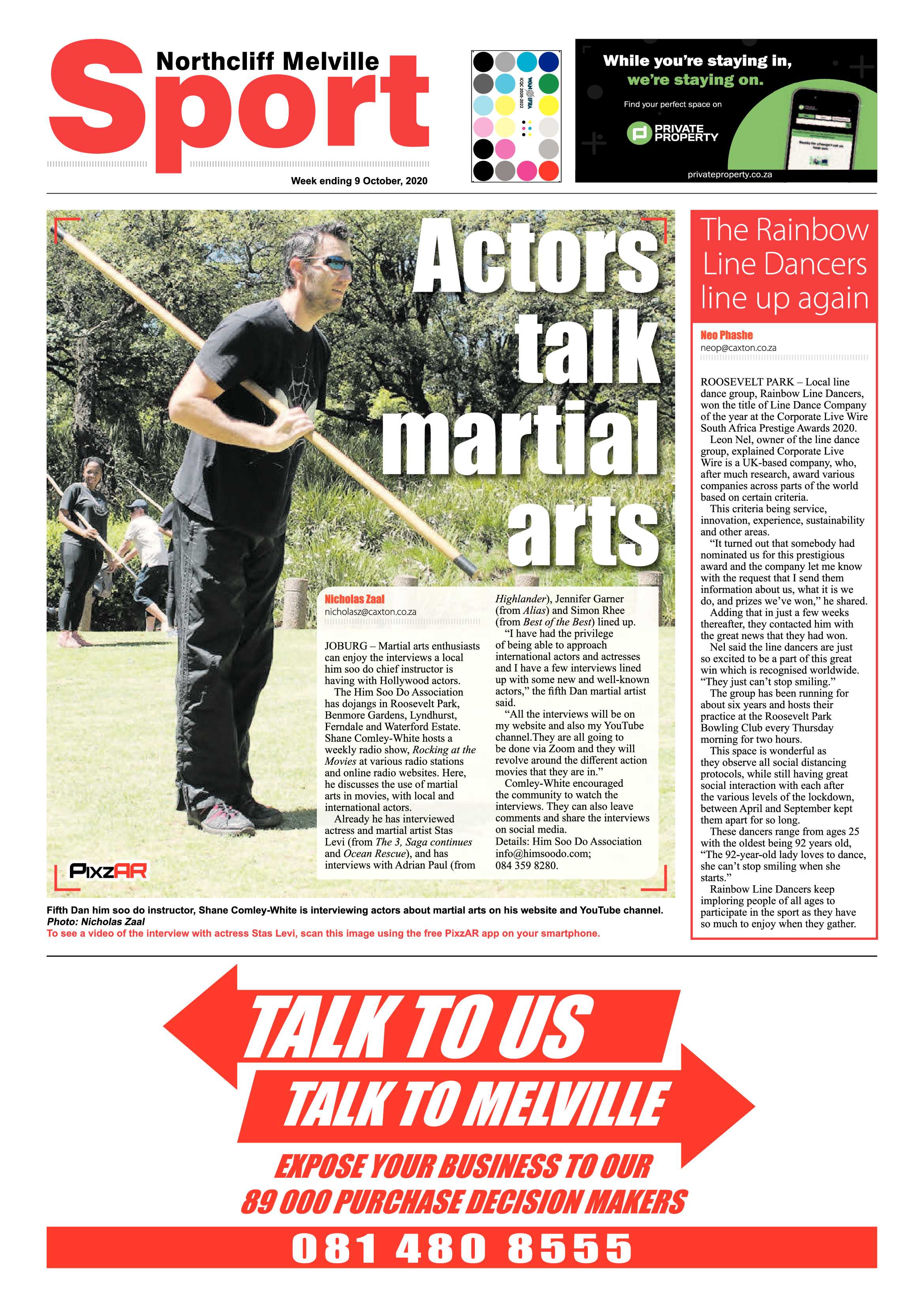 Northcliff Melville Times 09 October 2020 page 8