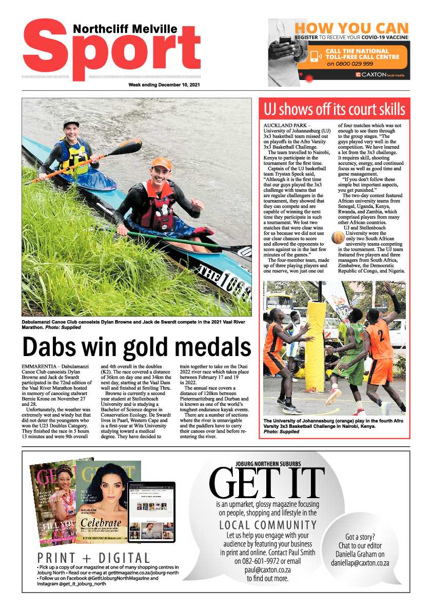 Northcliff Melville Times 10 December 2021 page 8