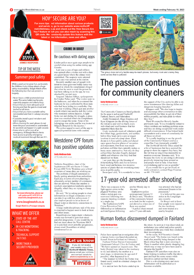 Northcliff Melville Times 10 Feb 2023 page 2