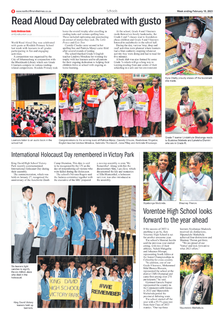 Northcliff Melville Times 10 Feb 2023 page 8