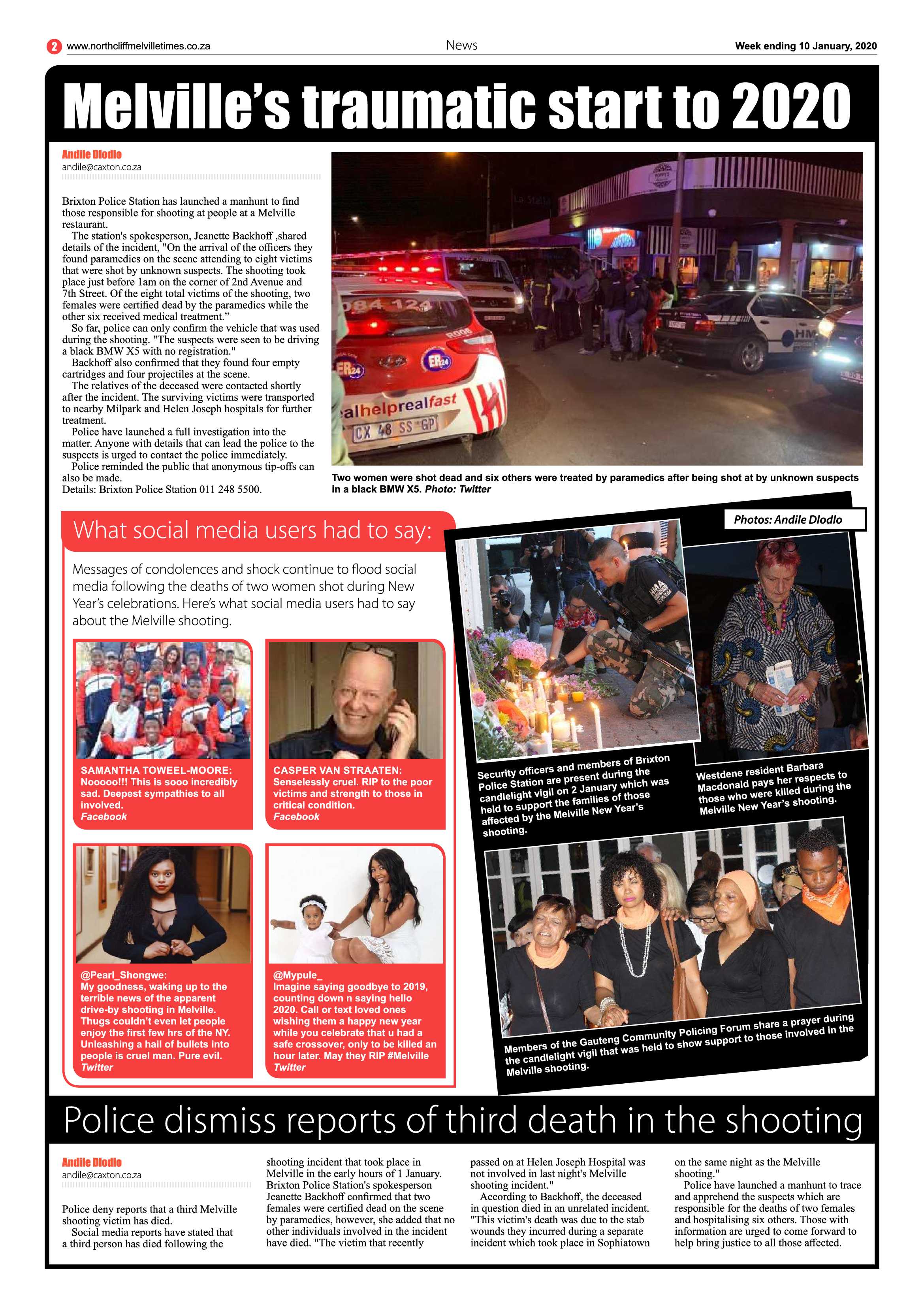Northcliff Melville Times 10 January 2020 page 2