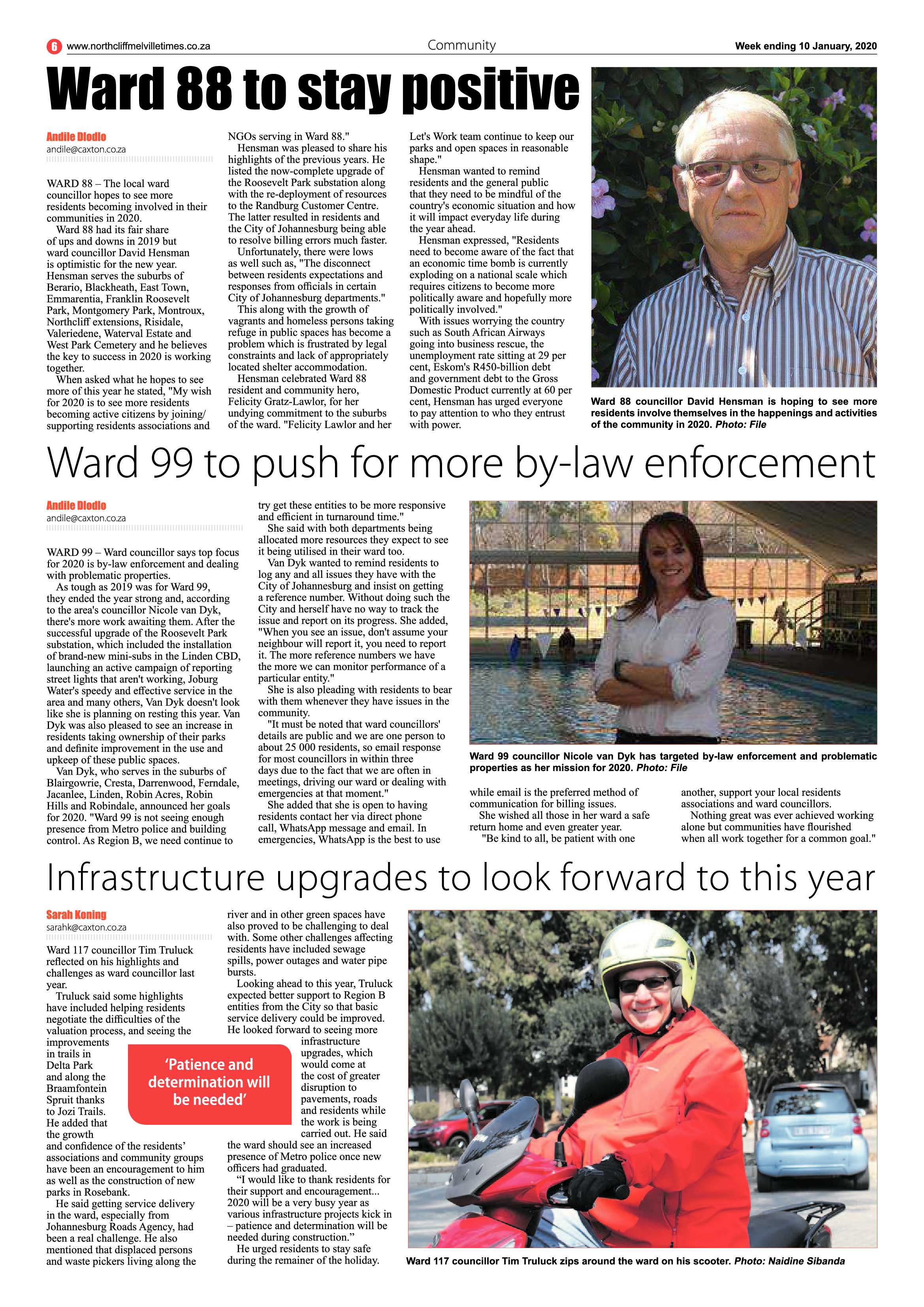 Northcliff Melville Times 10 January 2020 page 6