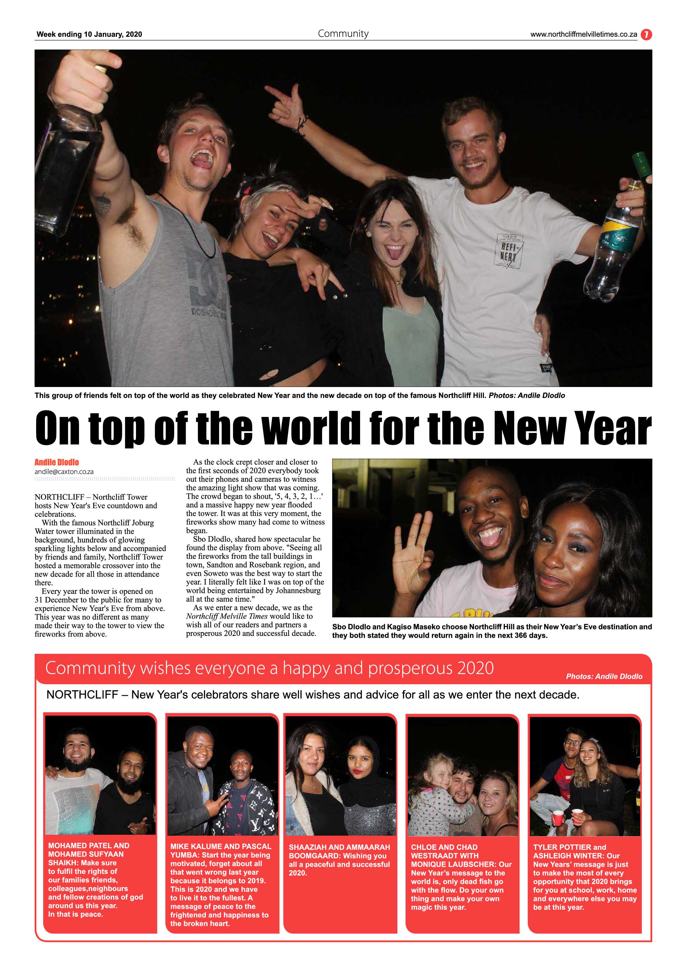 Northcliff Melville Times 10 January 2020 page 7