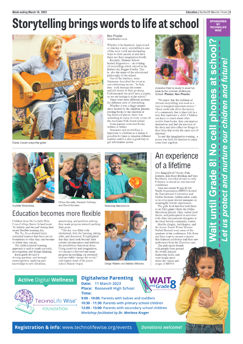 Northcliff Melville Times 10 March 2023 page 9