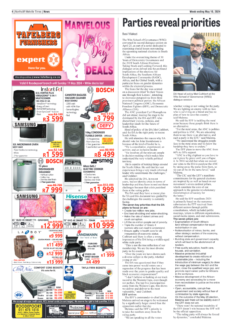 Northcliff Melville Times 10 May 2024 page 4