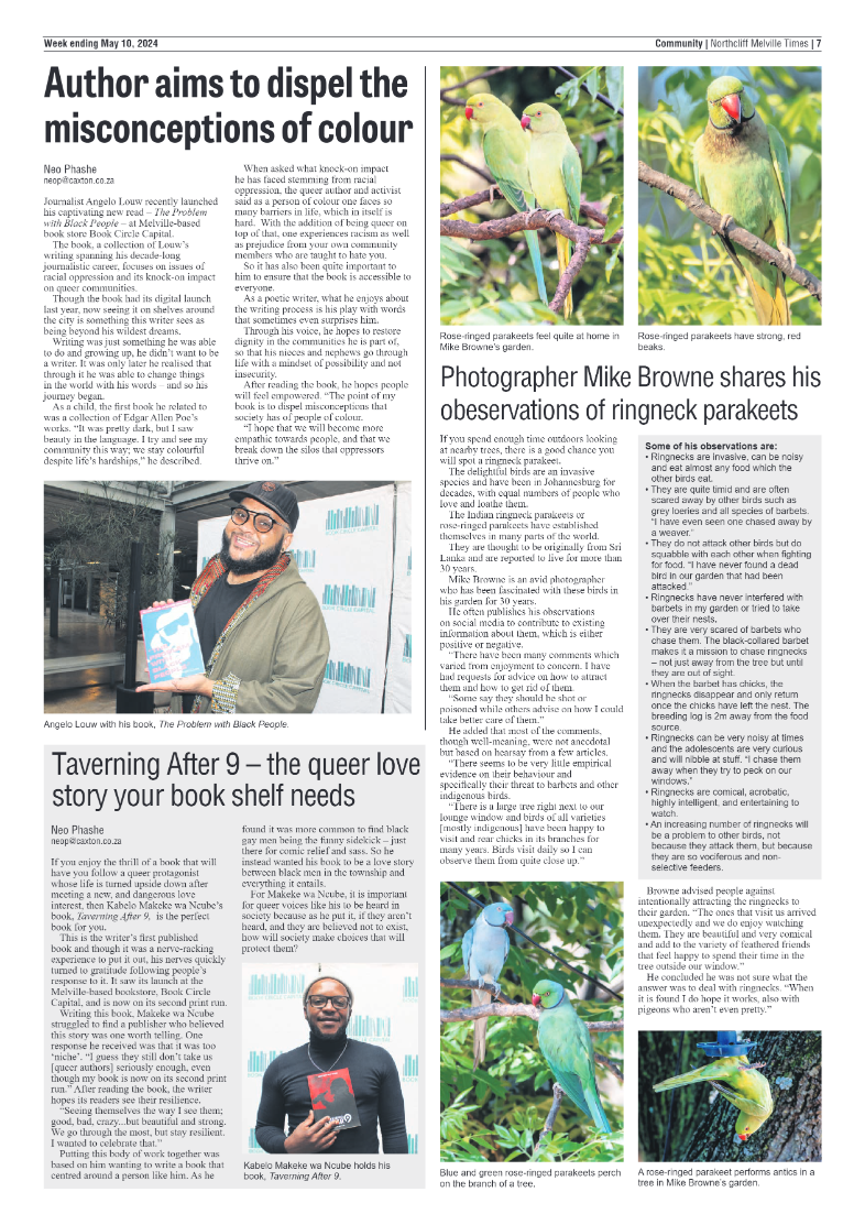 Northcliff Melville Times 10 May 2024 page 7