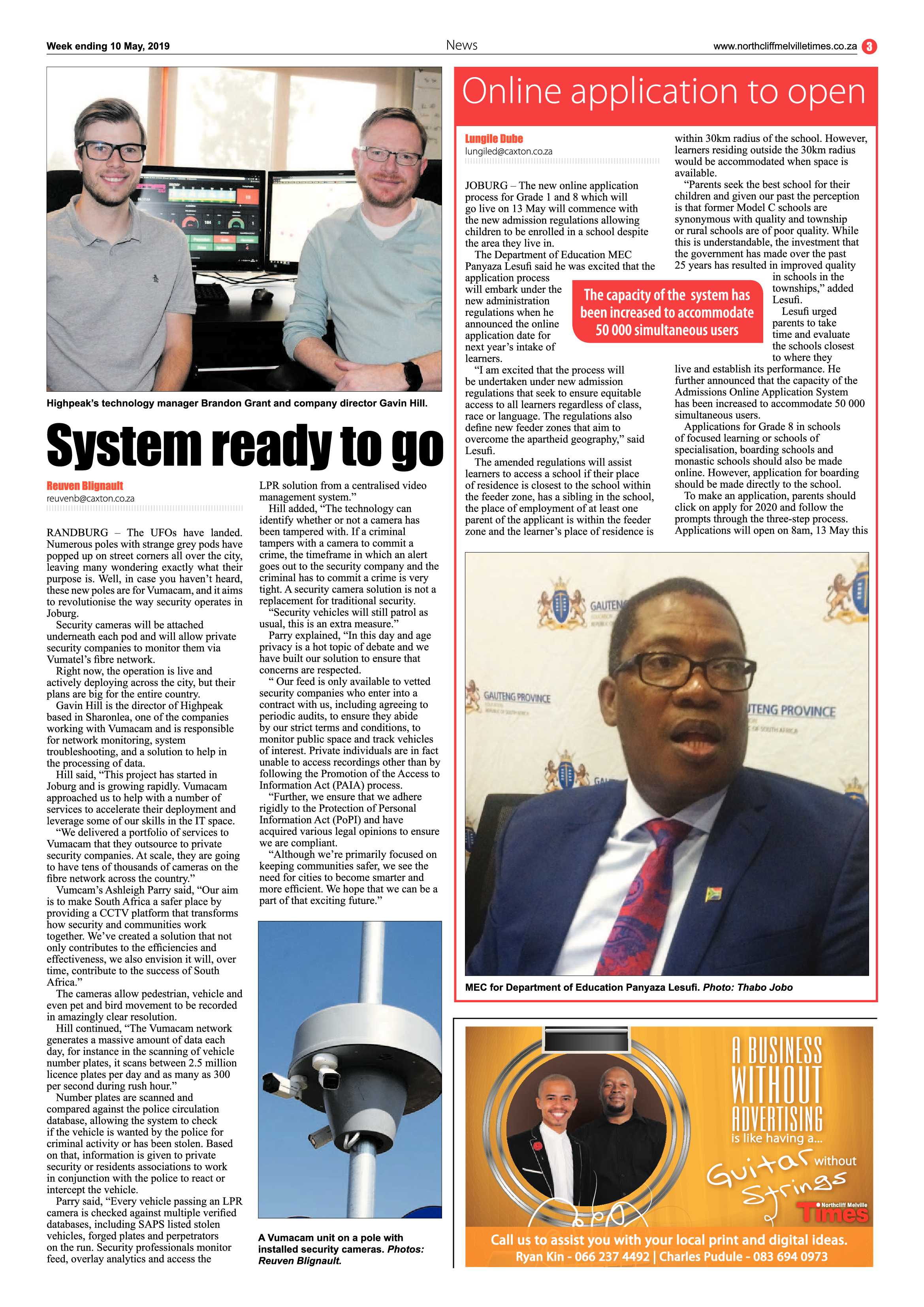 Northcliff Melville Times 10 May, 2019 page 3