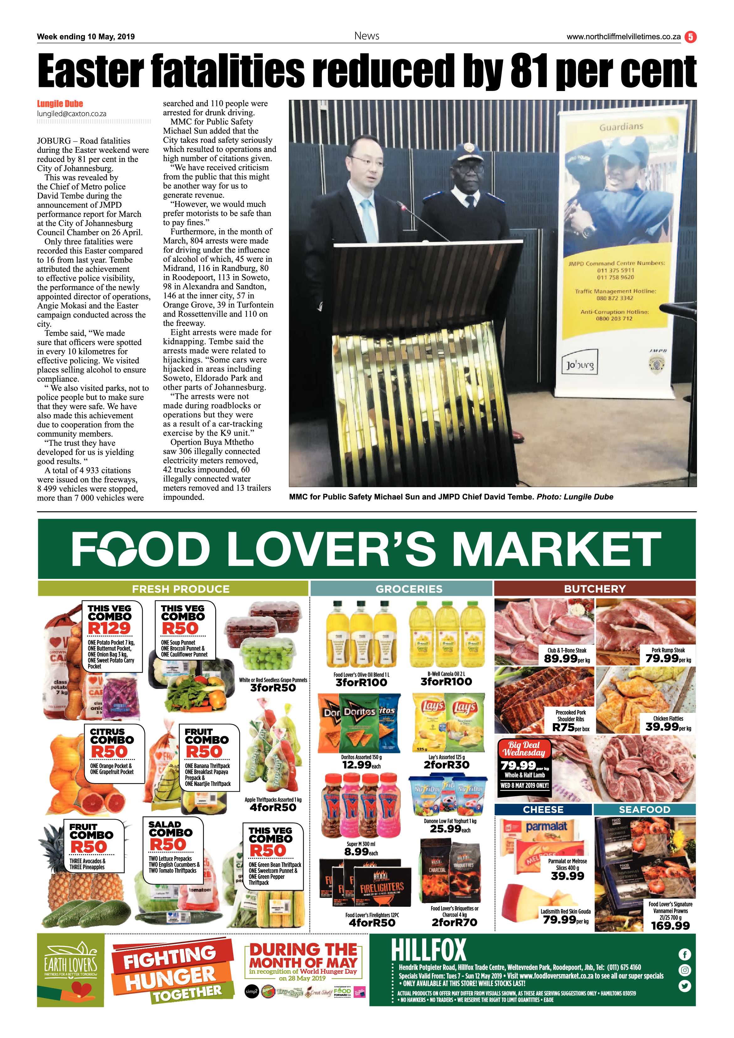 Northcliff Melville Times 10 May, 2019 page 5