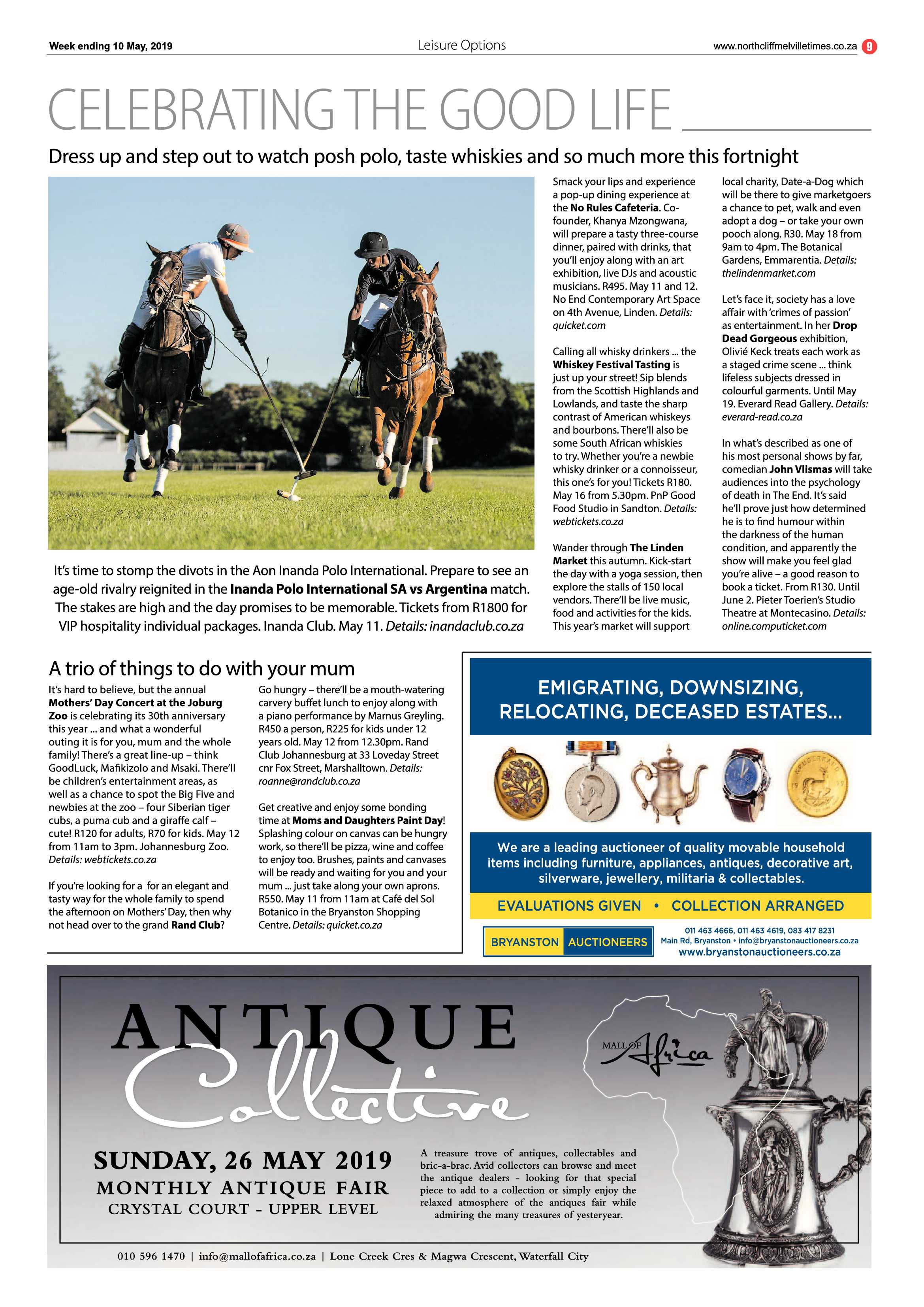 Northcliff Melville Times 10 May, 2019 page 9