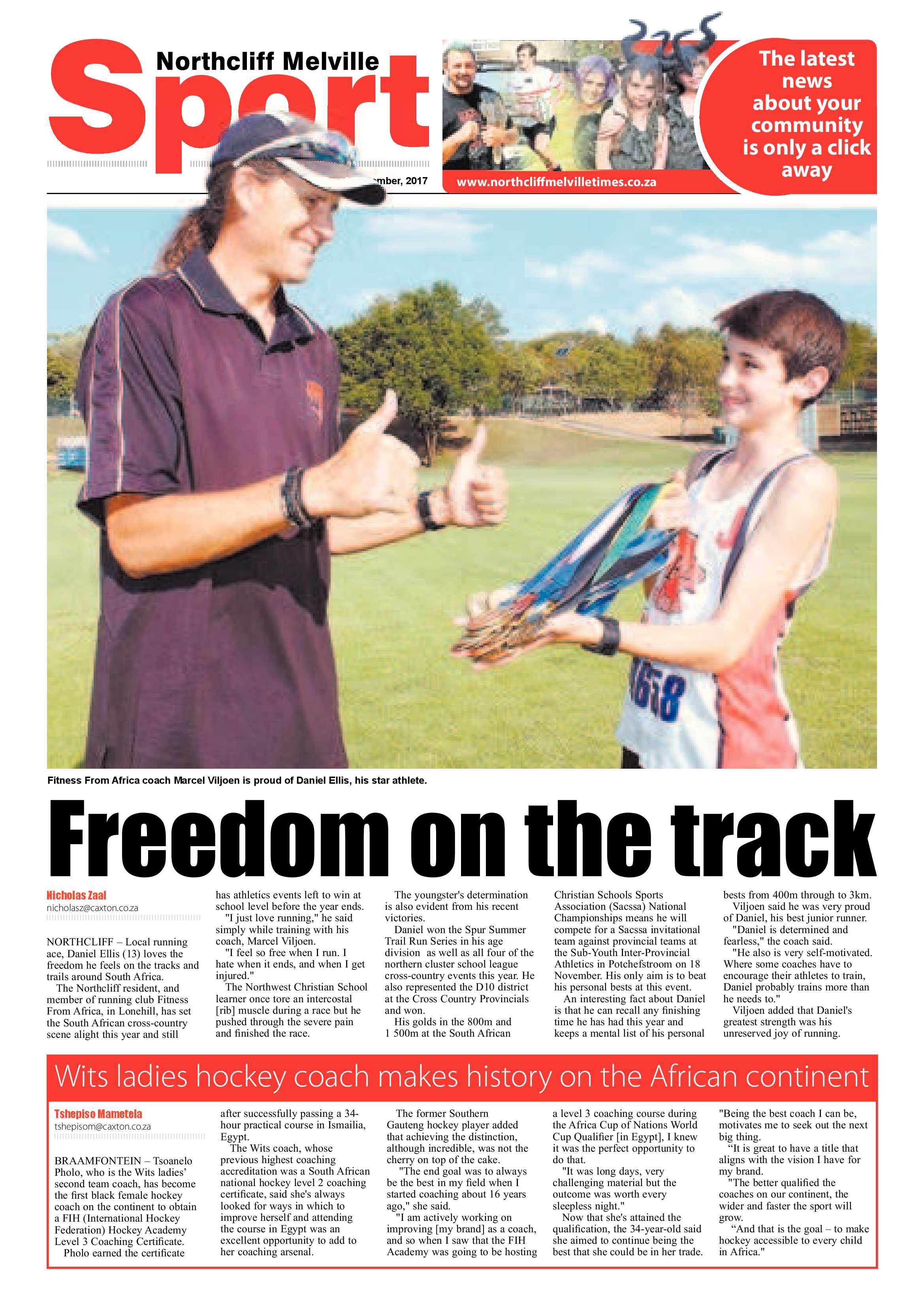 Northcliff Melville Times 10 November 2017 page 16