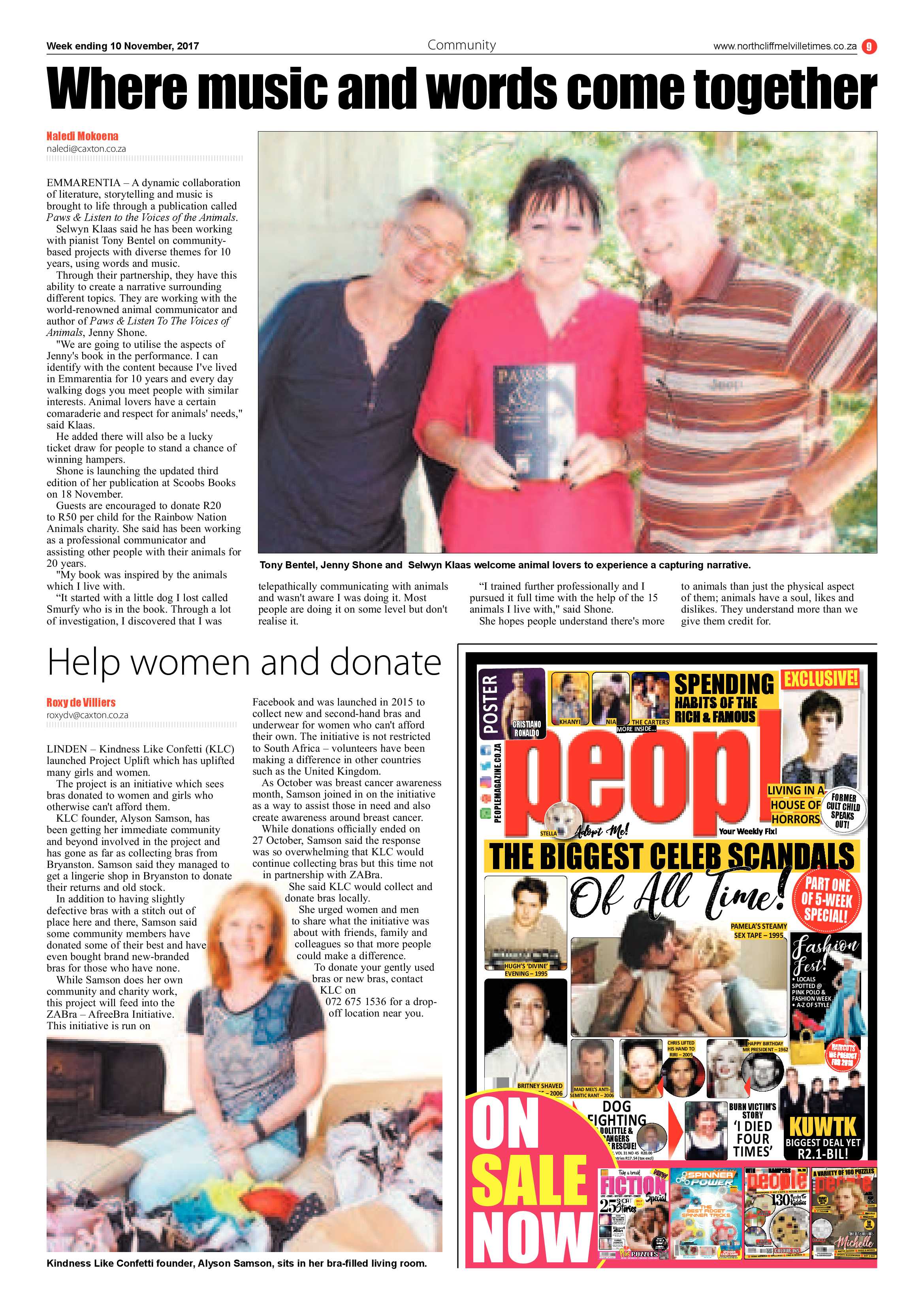 Northcliff Melville Times 10 November 2017 page 9