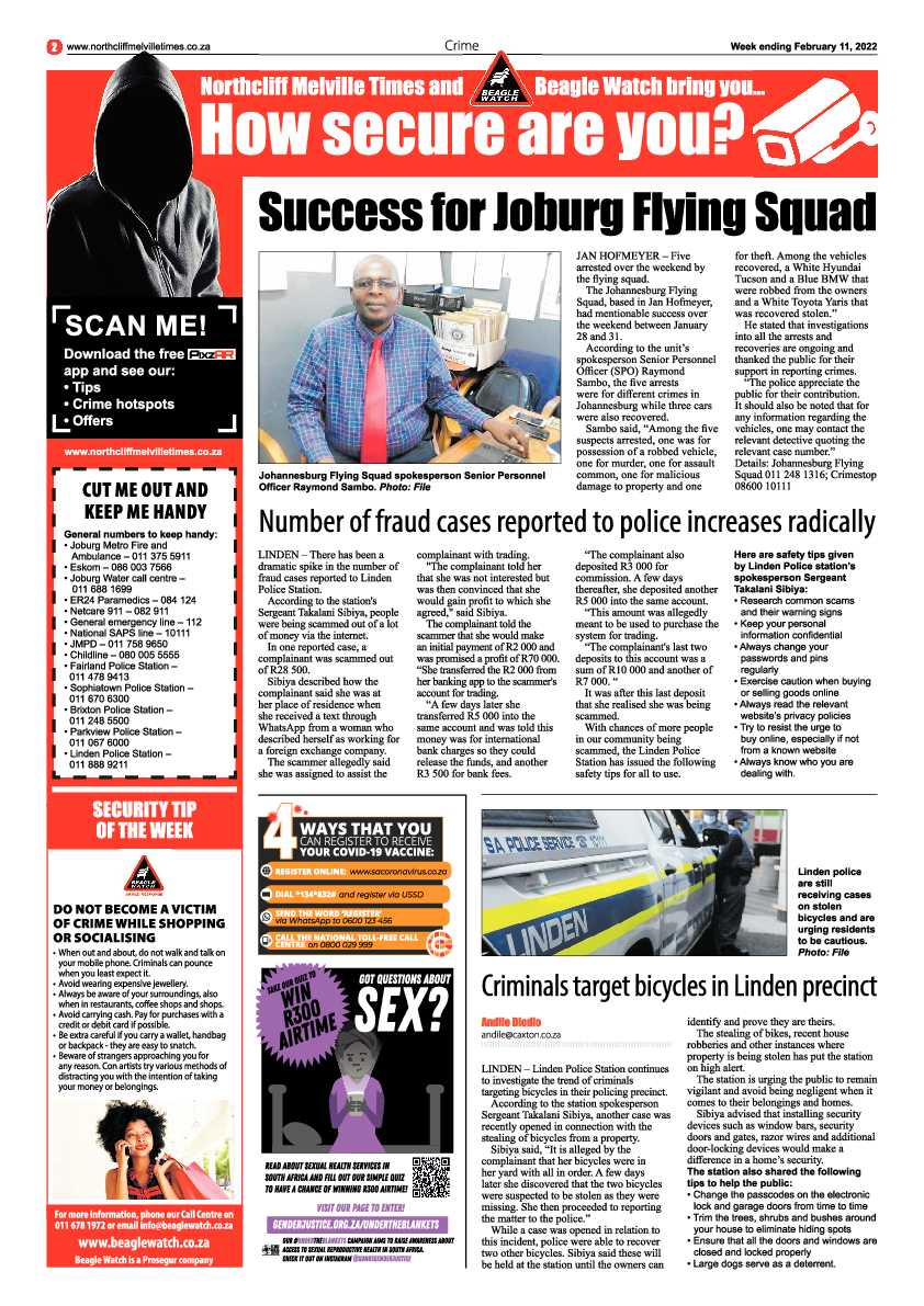 Northcliff Melville Times 11 February 2022 page 2