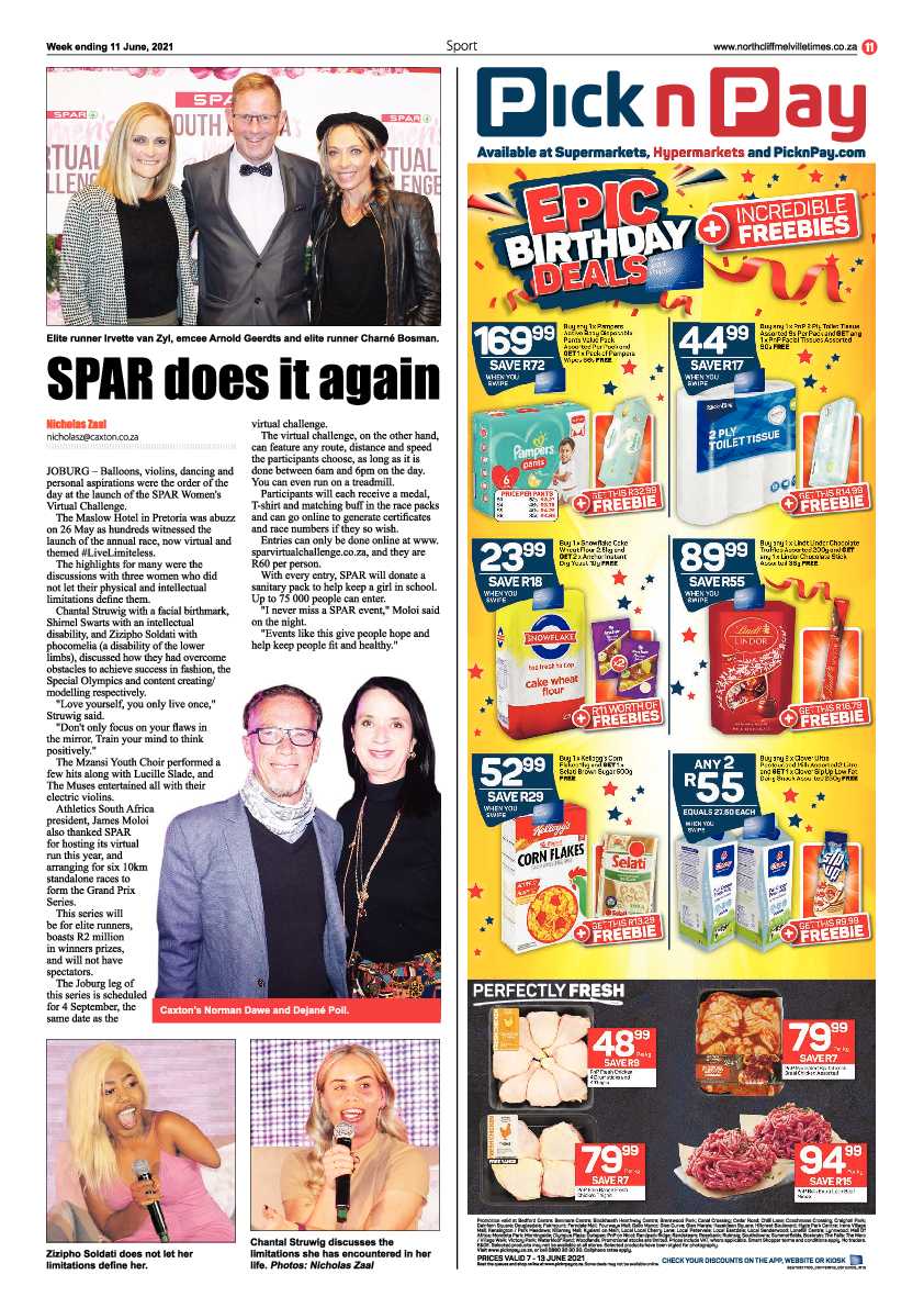 Northcliff Melville Times 11 June 2021 page 12