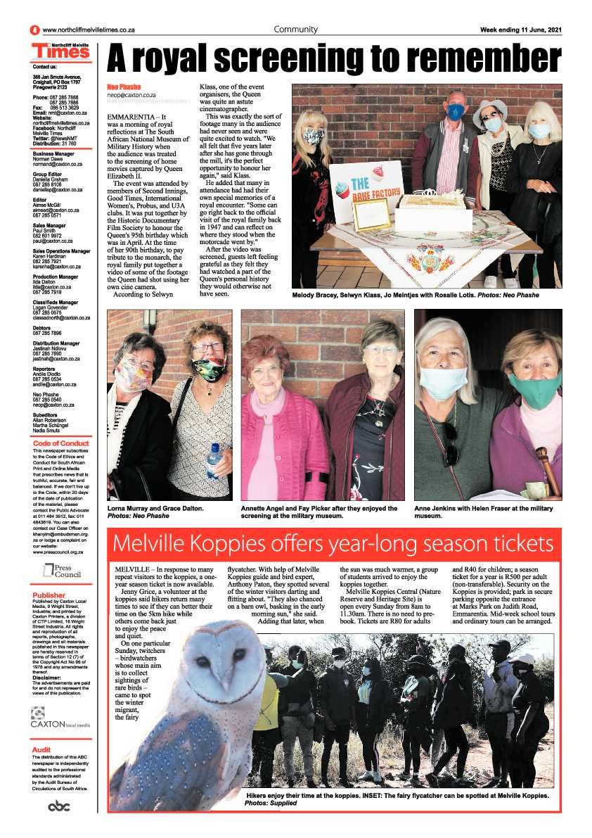 Northcliff Melville Times 11 June 2021 page 5