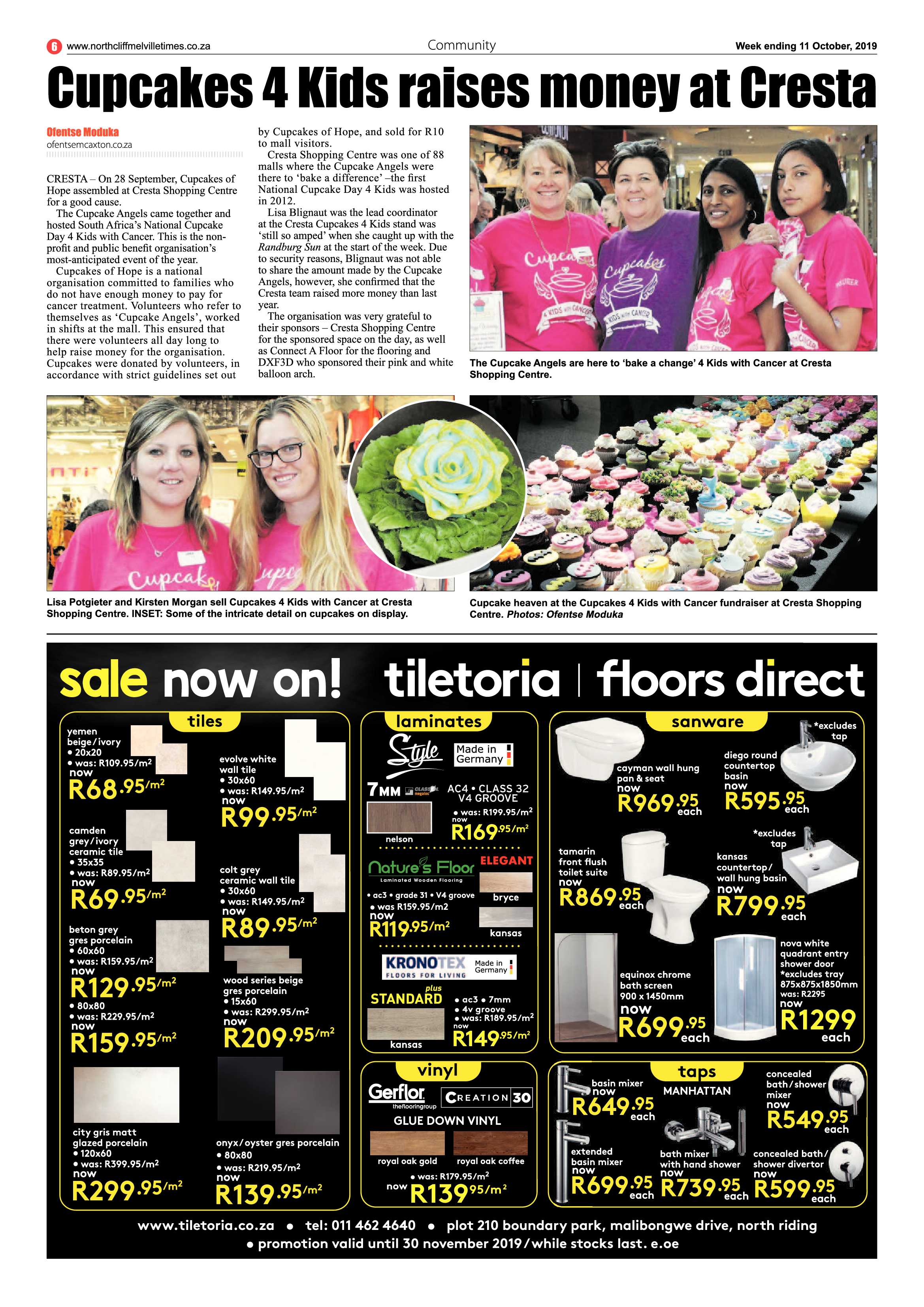 Northcliff Melville Times 11 October, 2019 page 6