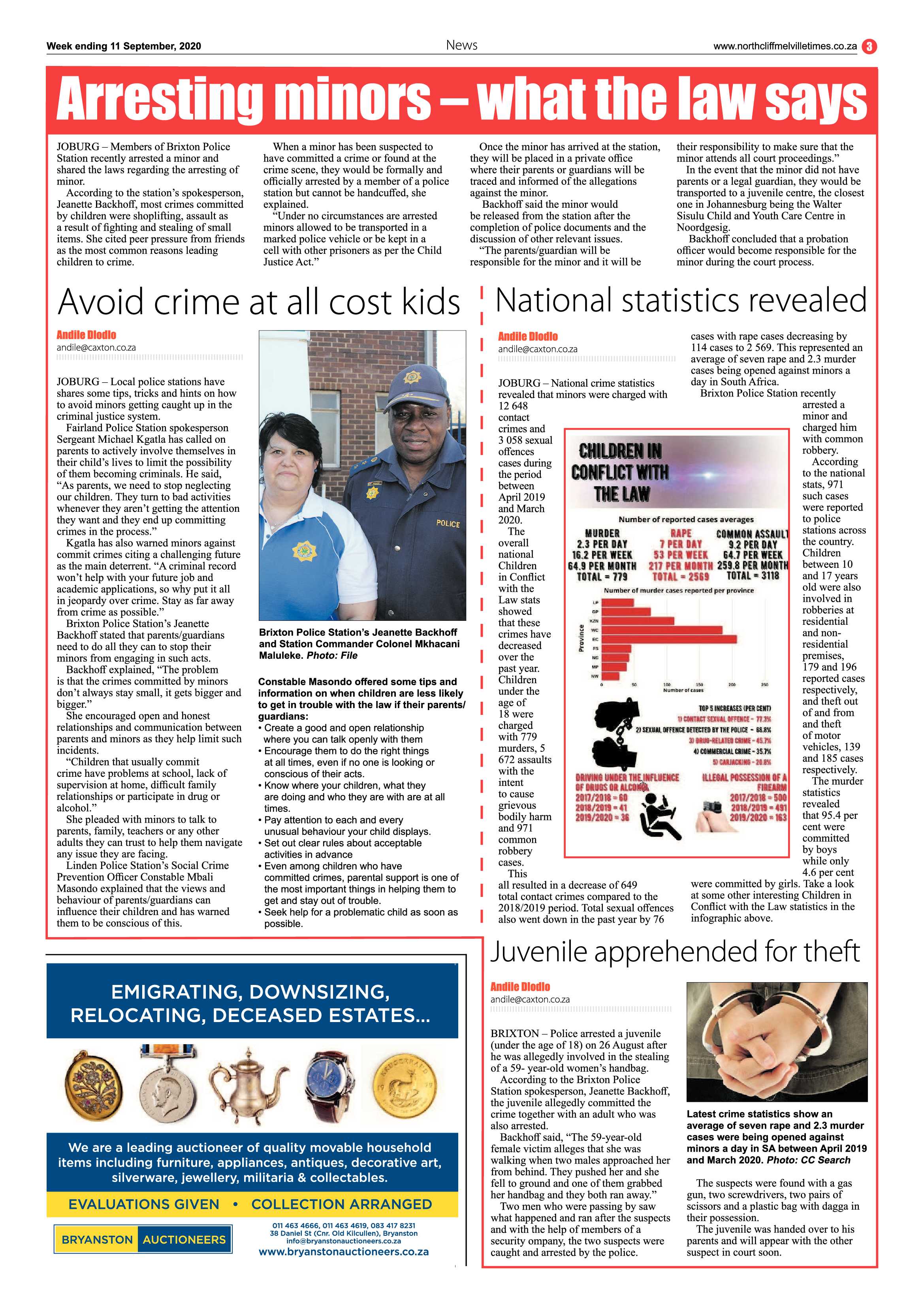Northcliff Melville Times 08 September 2020 page 3