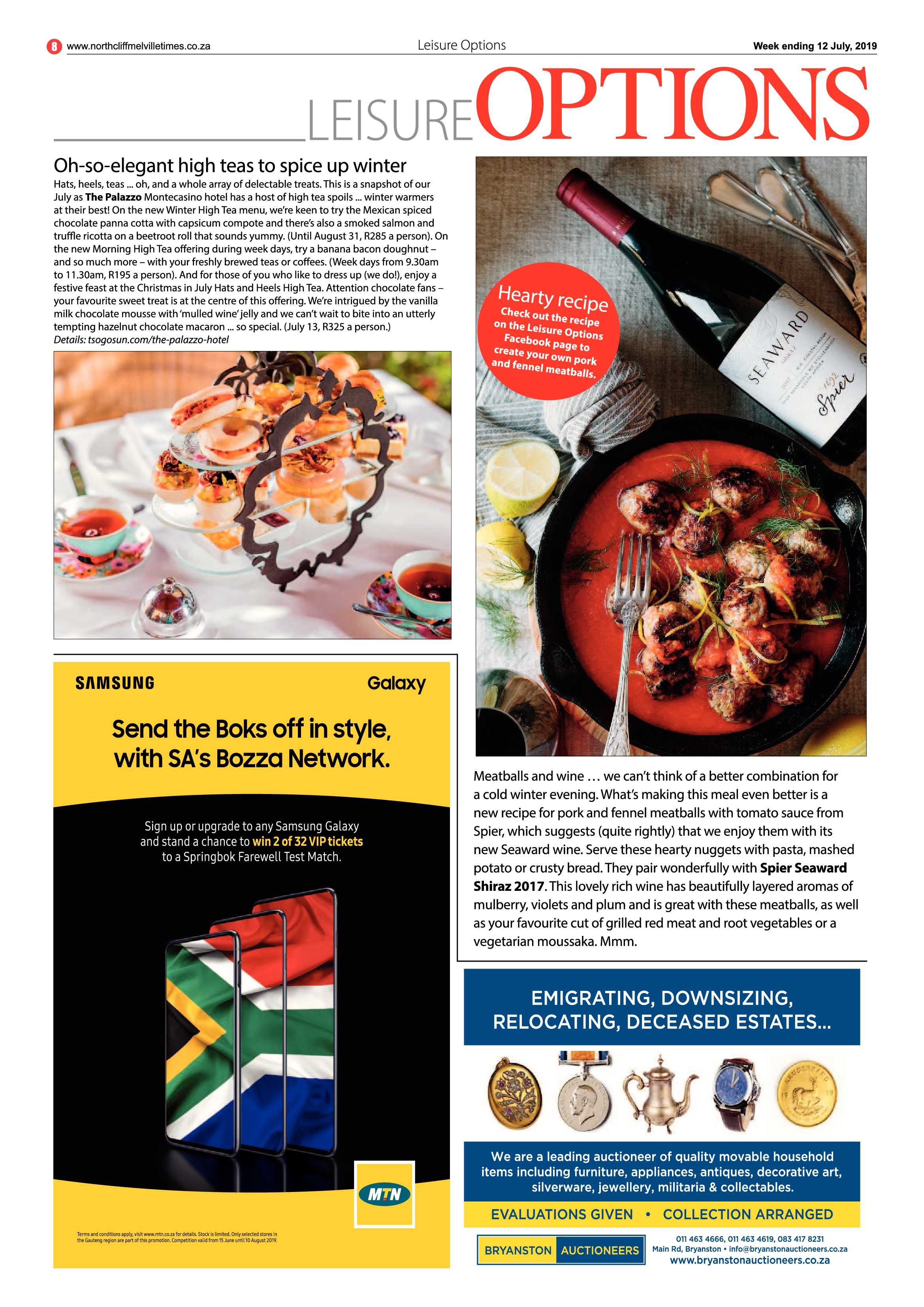 Northcliff Melville Times 12 July, 2019 page 8