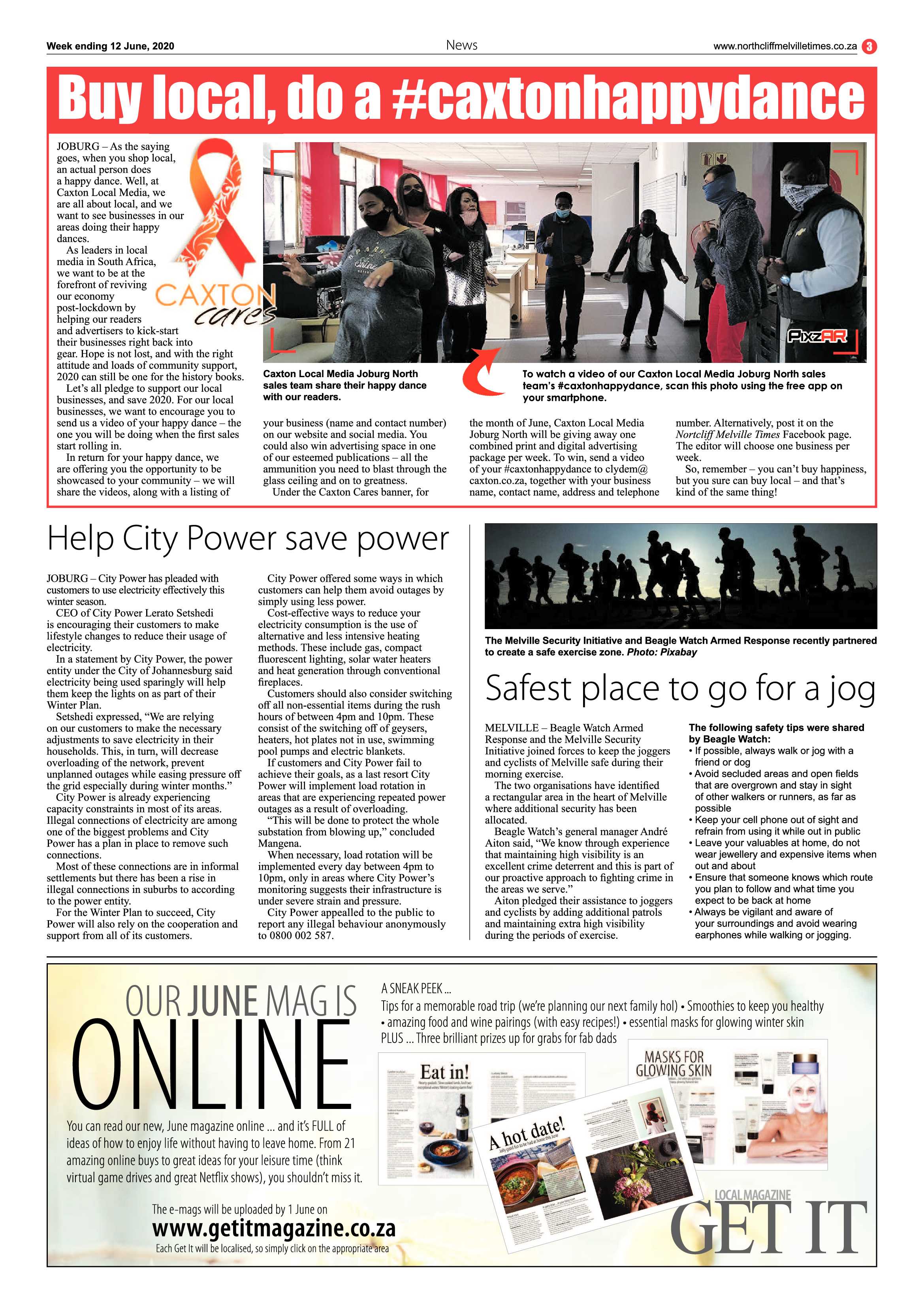 Northcliff Melville Times 12 June 2020 page 3