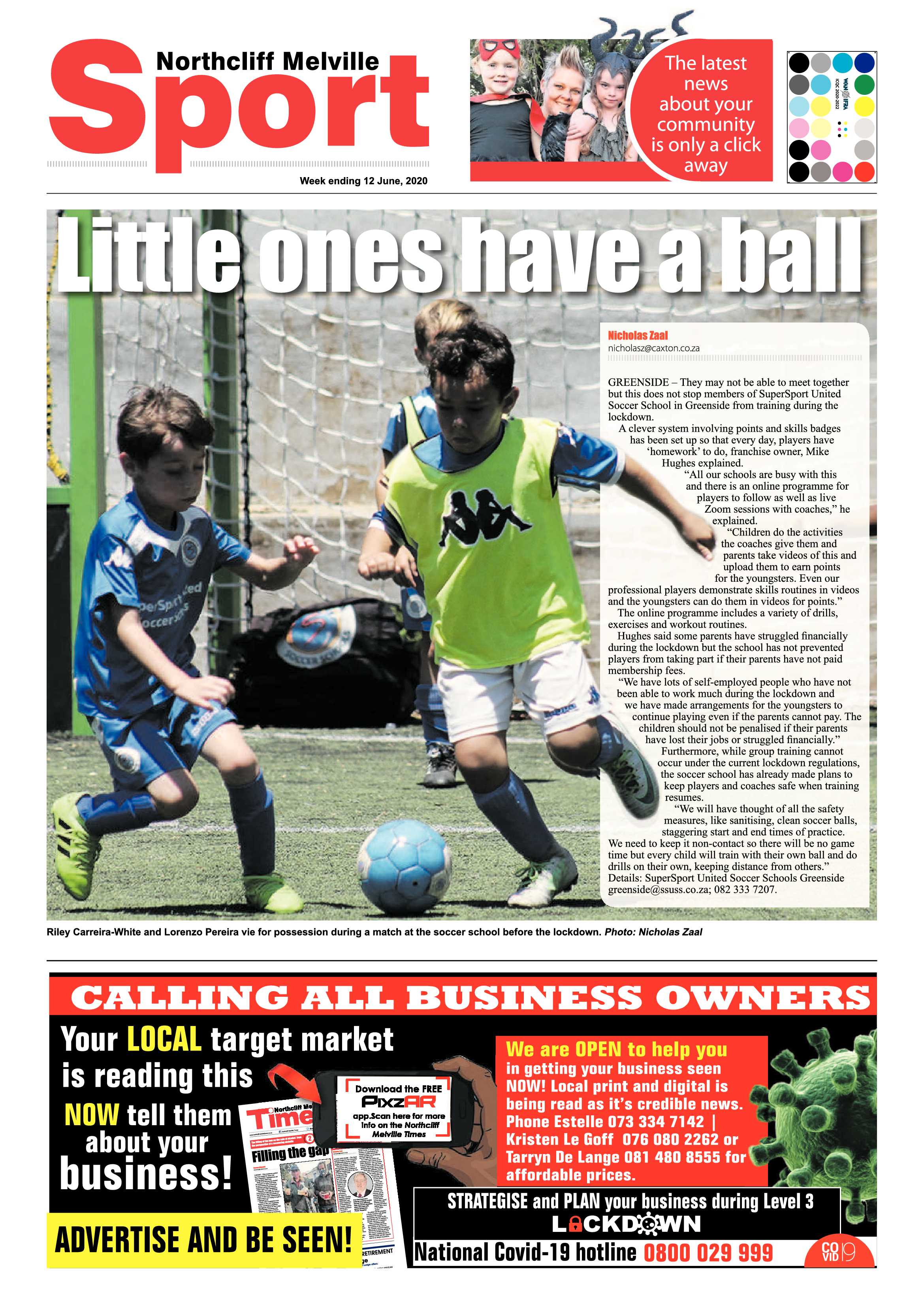 Northcliff Melville Times 12 June 2020 page 8