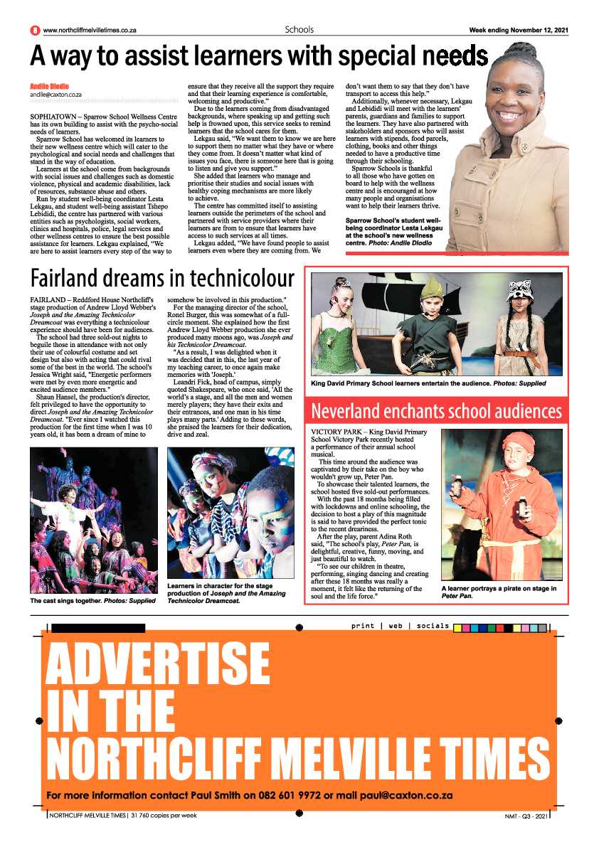 Northcliff Melville Times 12 November 2021 page 10