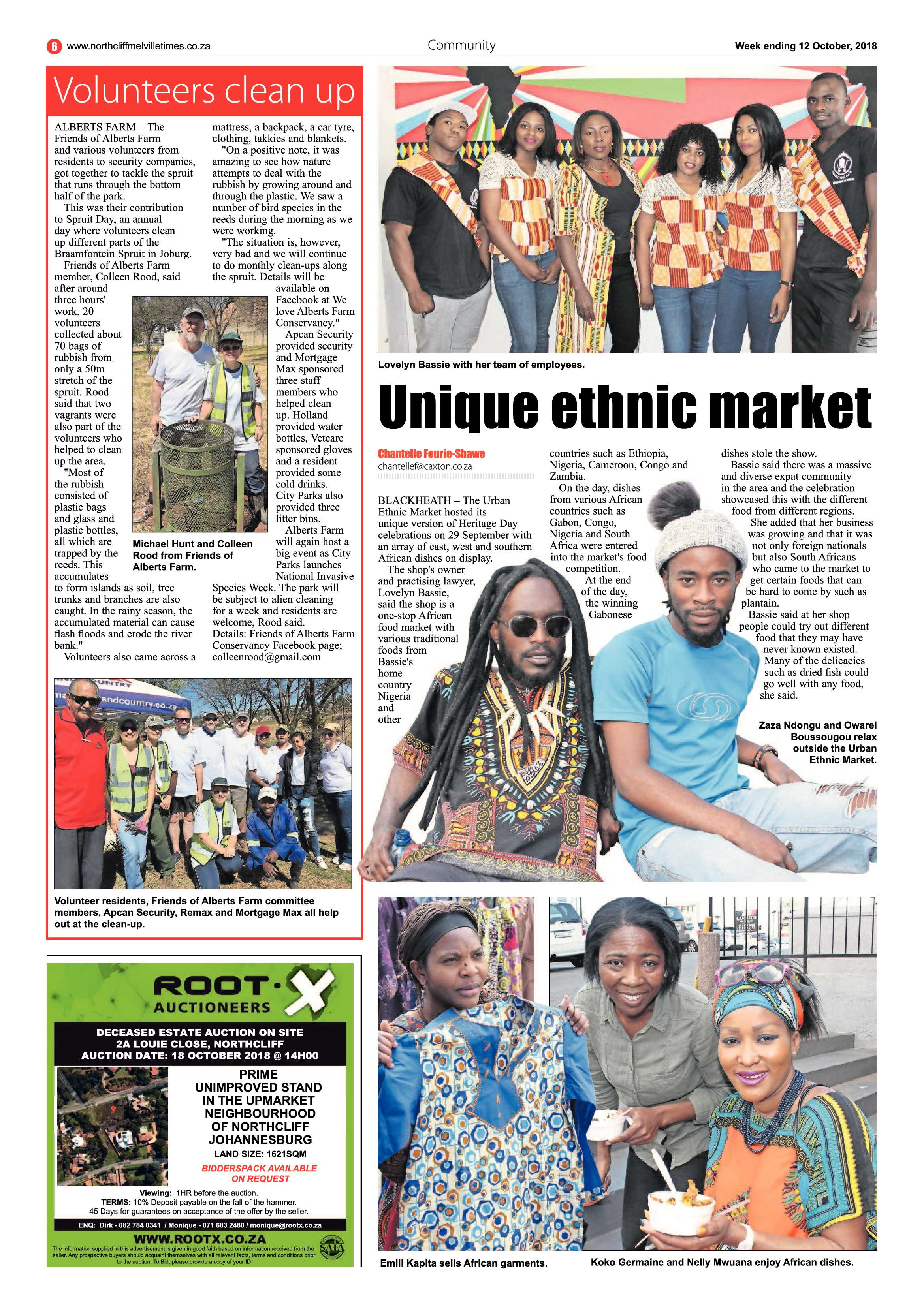Northcliff Melville Times 12 October 2018 page 6